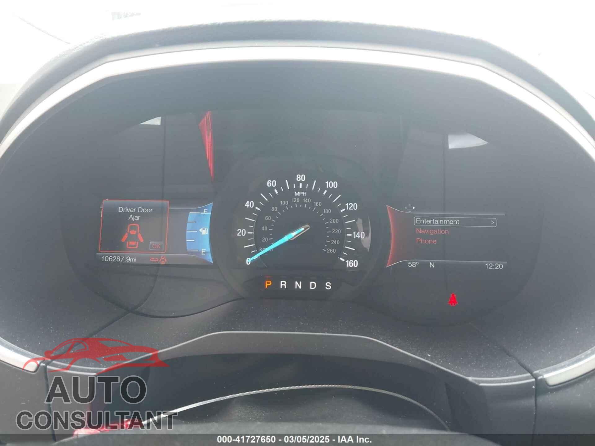 FORD EDGE 2017 - 2FMPK4K99HBC17208