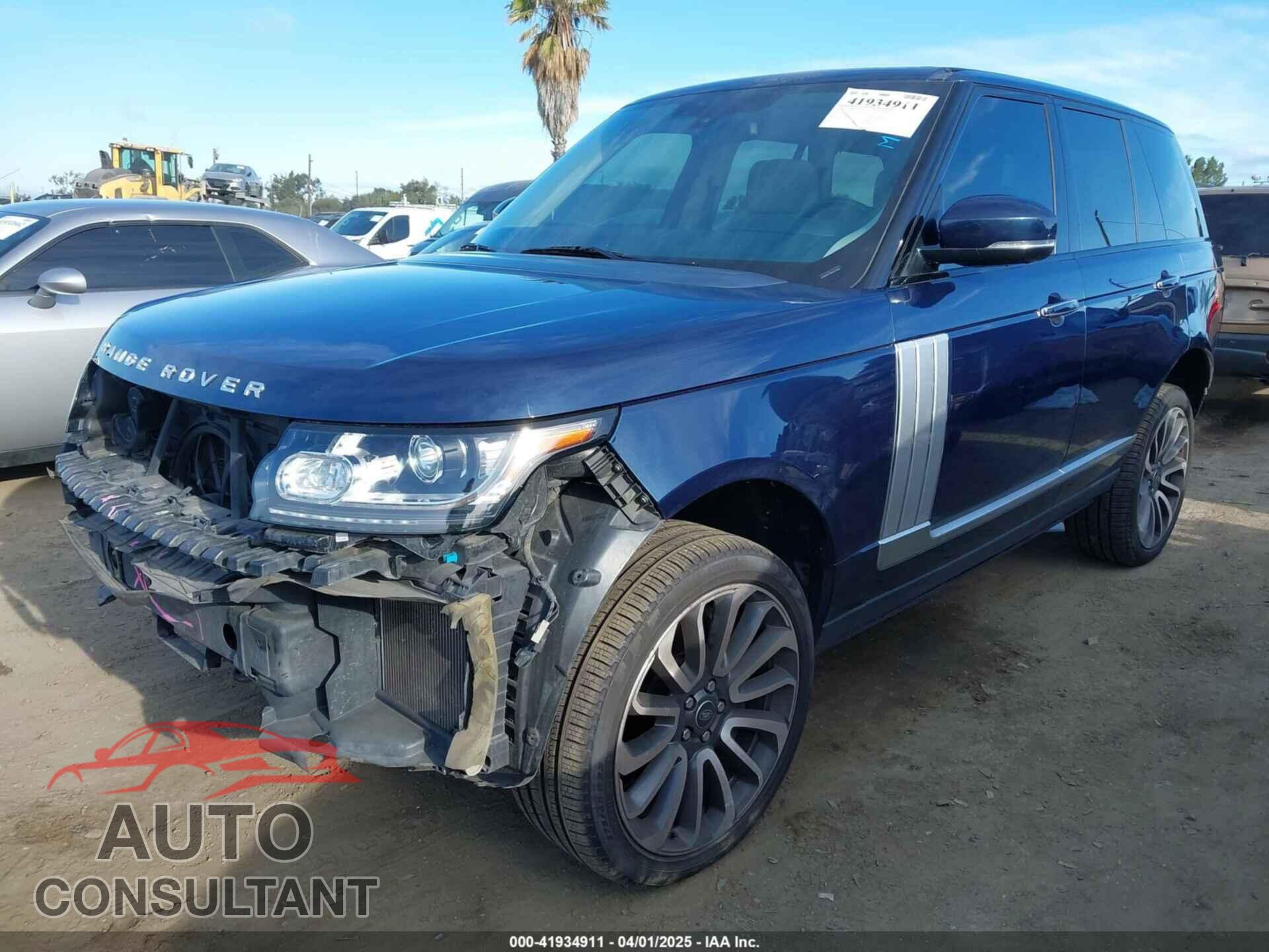 LAND ROVER RANGE ROVER 2013 - SALGV2EF3DA112289