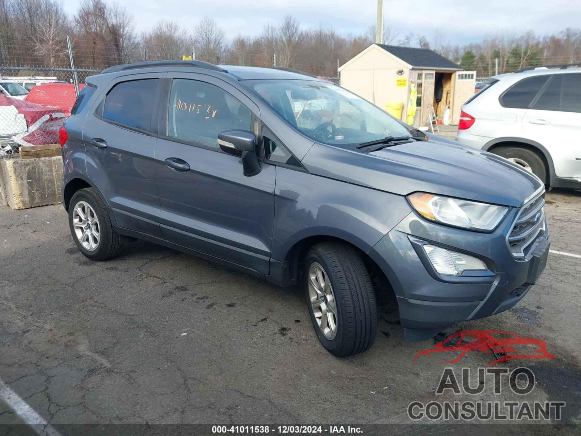 FORD ECOSPORT 2018 - MAJ3P1TE0JC176297