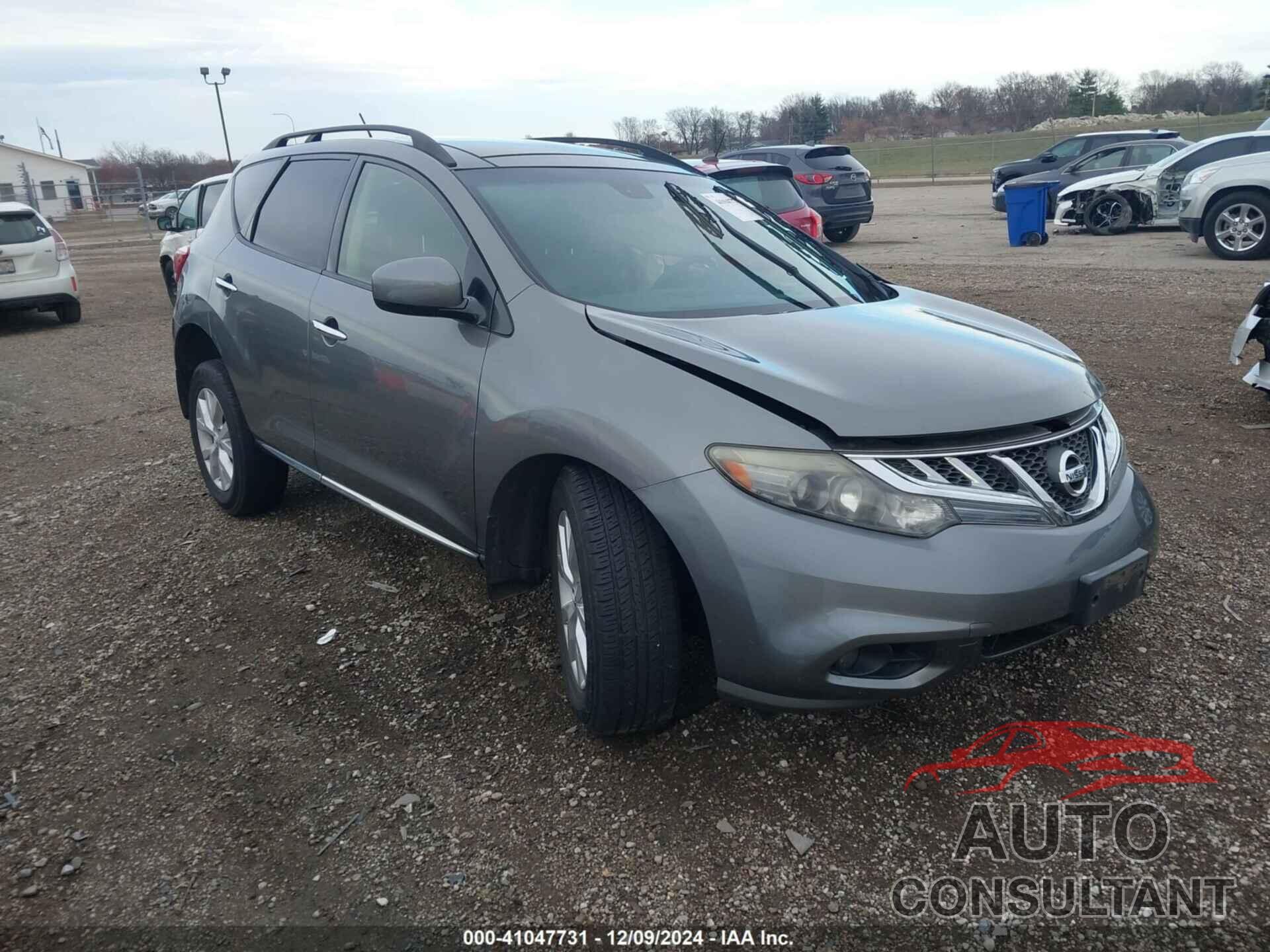 NISSAN MURANO 2013 - JN8AZ1MW8DW316963