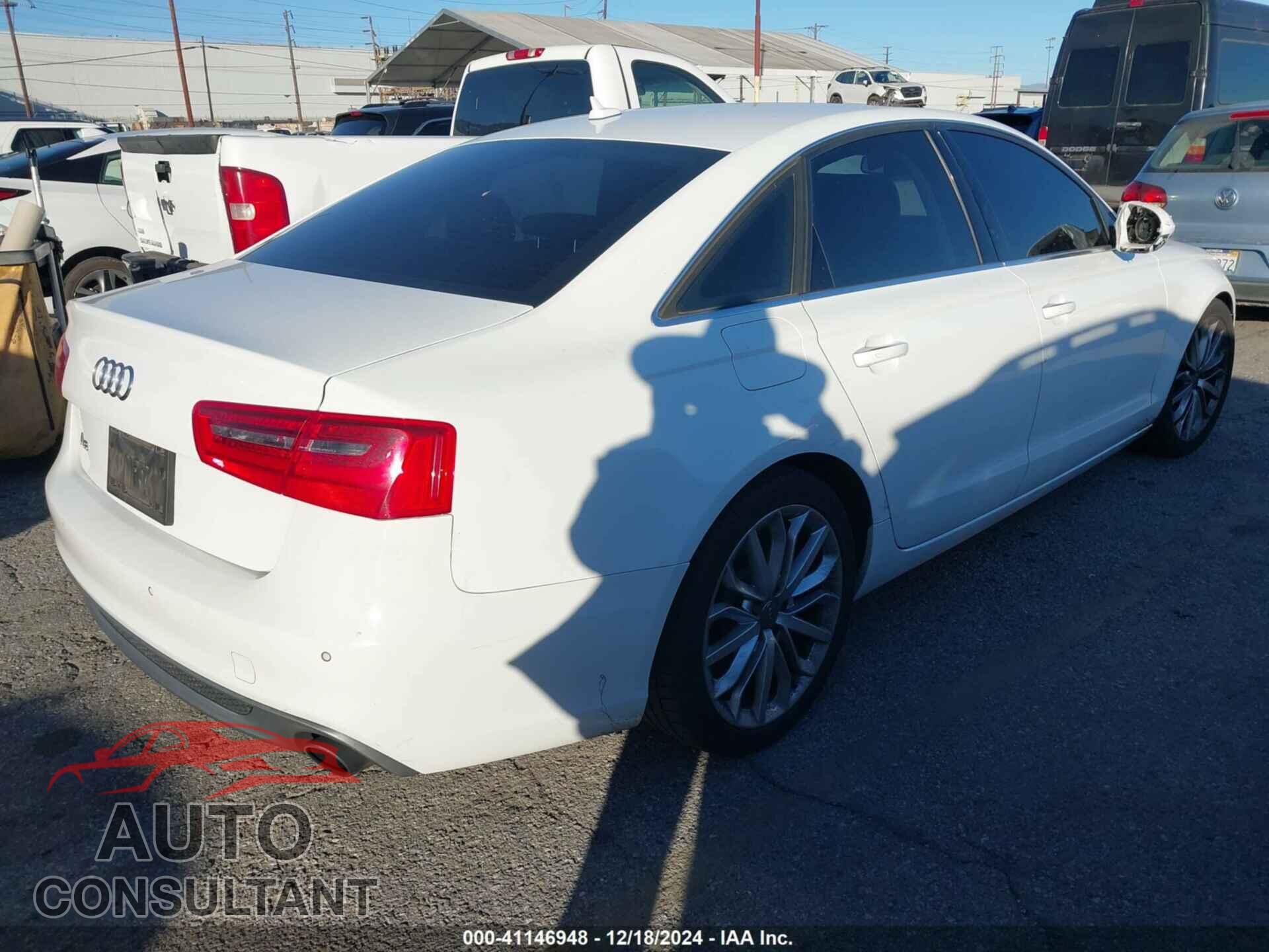 AUDI A6 2013 - WAUDFAFC3DN077183