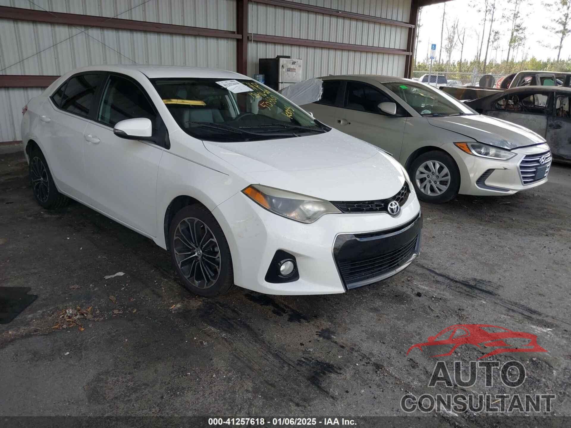TOYOTA COROLLA 2016 - 2T1BURHE7GC508807