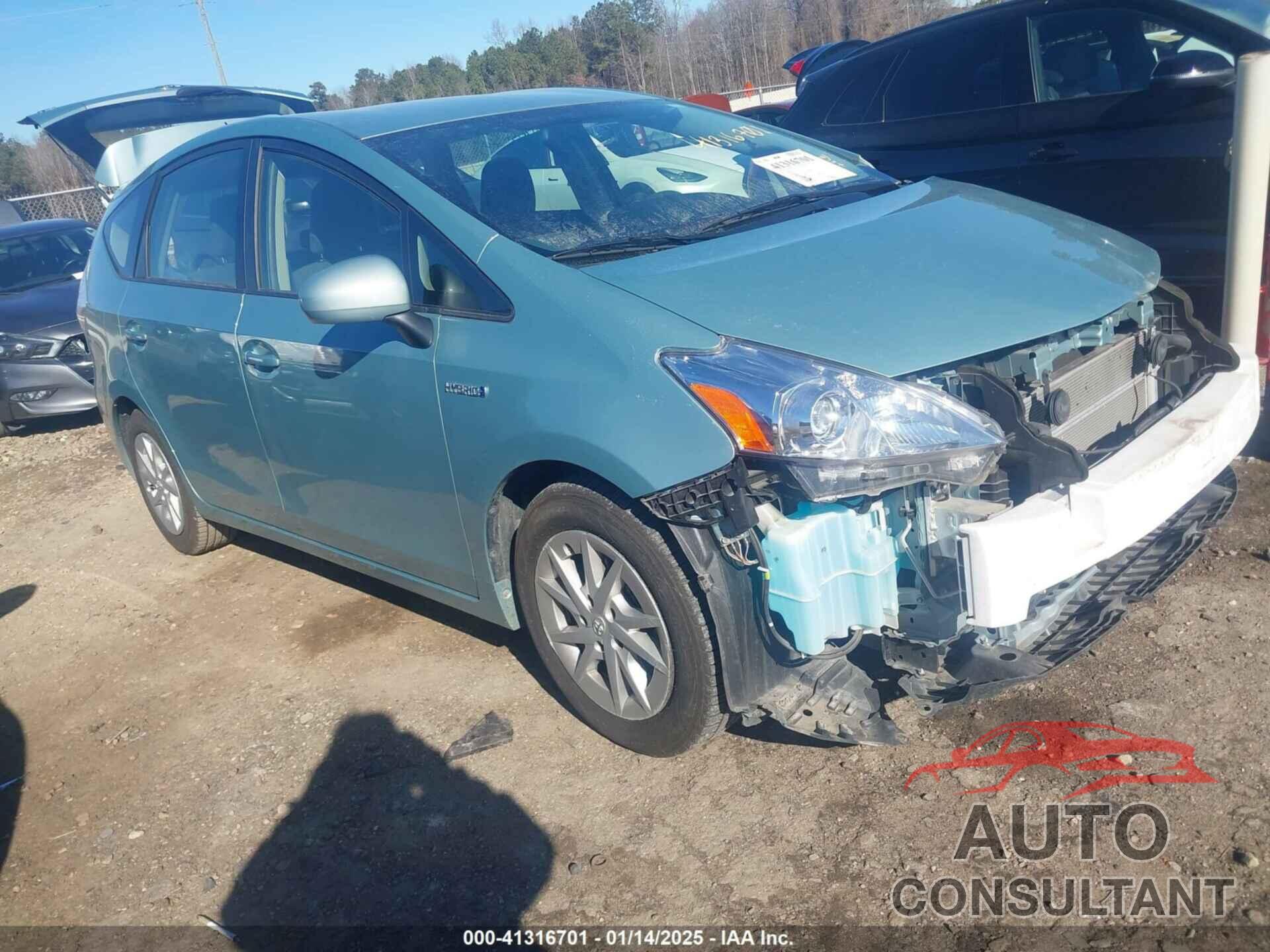 TOYOTA PRIUS V 2014 - JTDZN3EU2E3333540