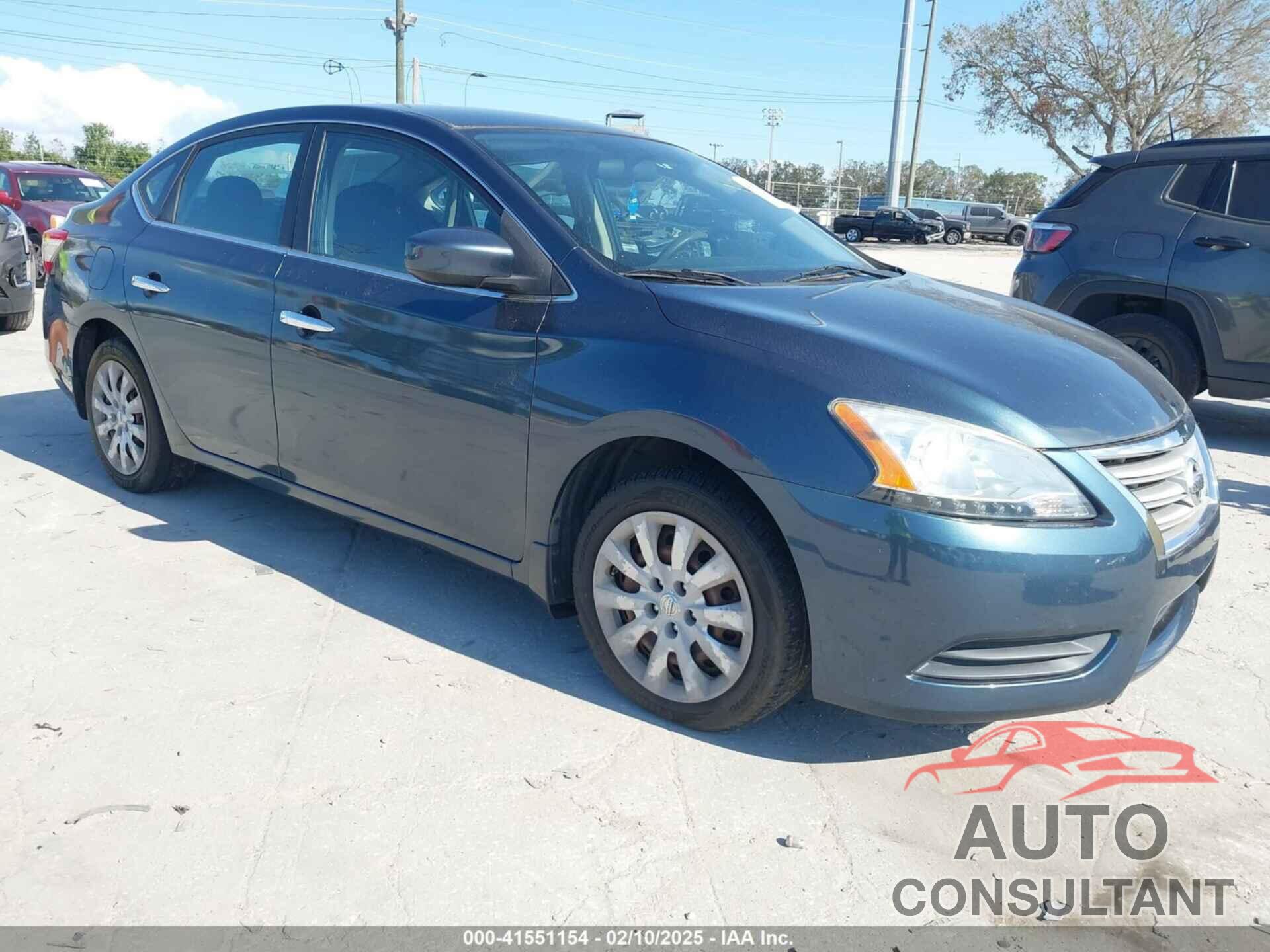 NISSAN SENTRA 2013 - 3N1AB7AP9DL564129