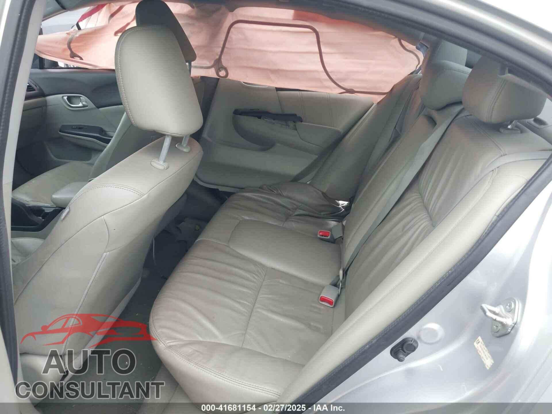 HONDA CIVIC 2012 - 19XFB2F95CE363704