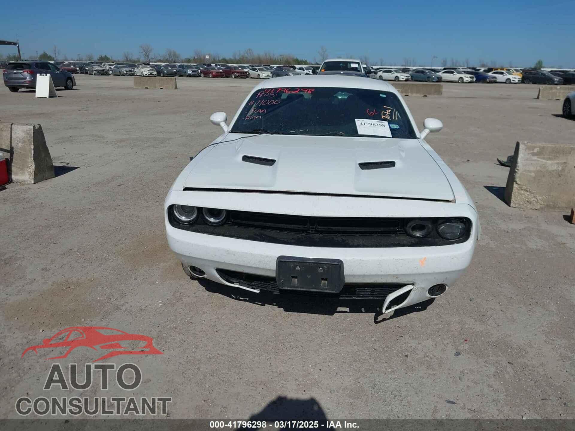 DODGE CHALLENGER 2019 - 2C3CDZAG0KH587336