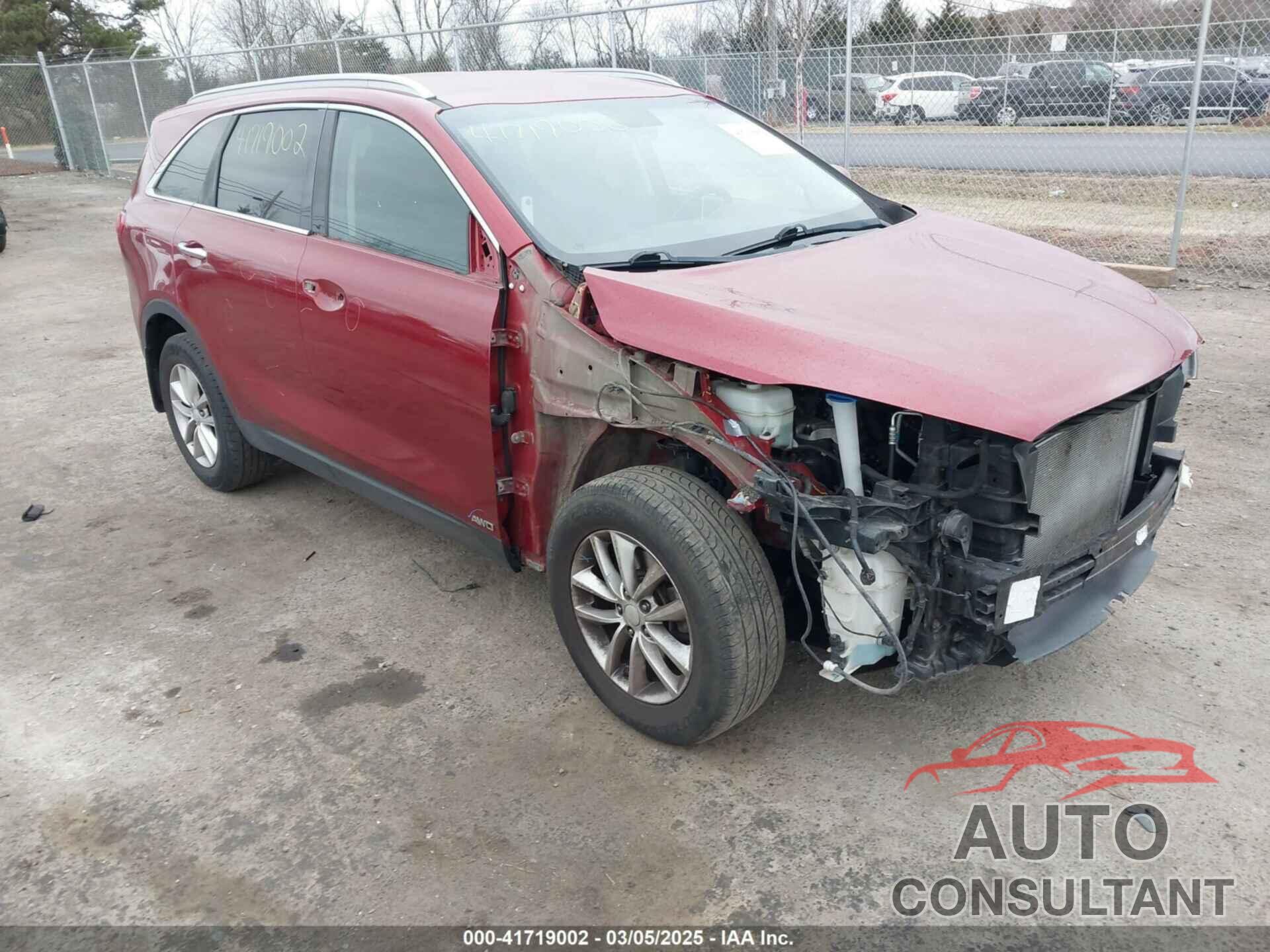 KIA SORENTO 2016 - 5XYPGDA38GG165504