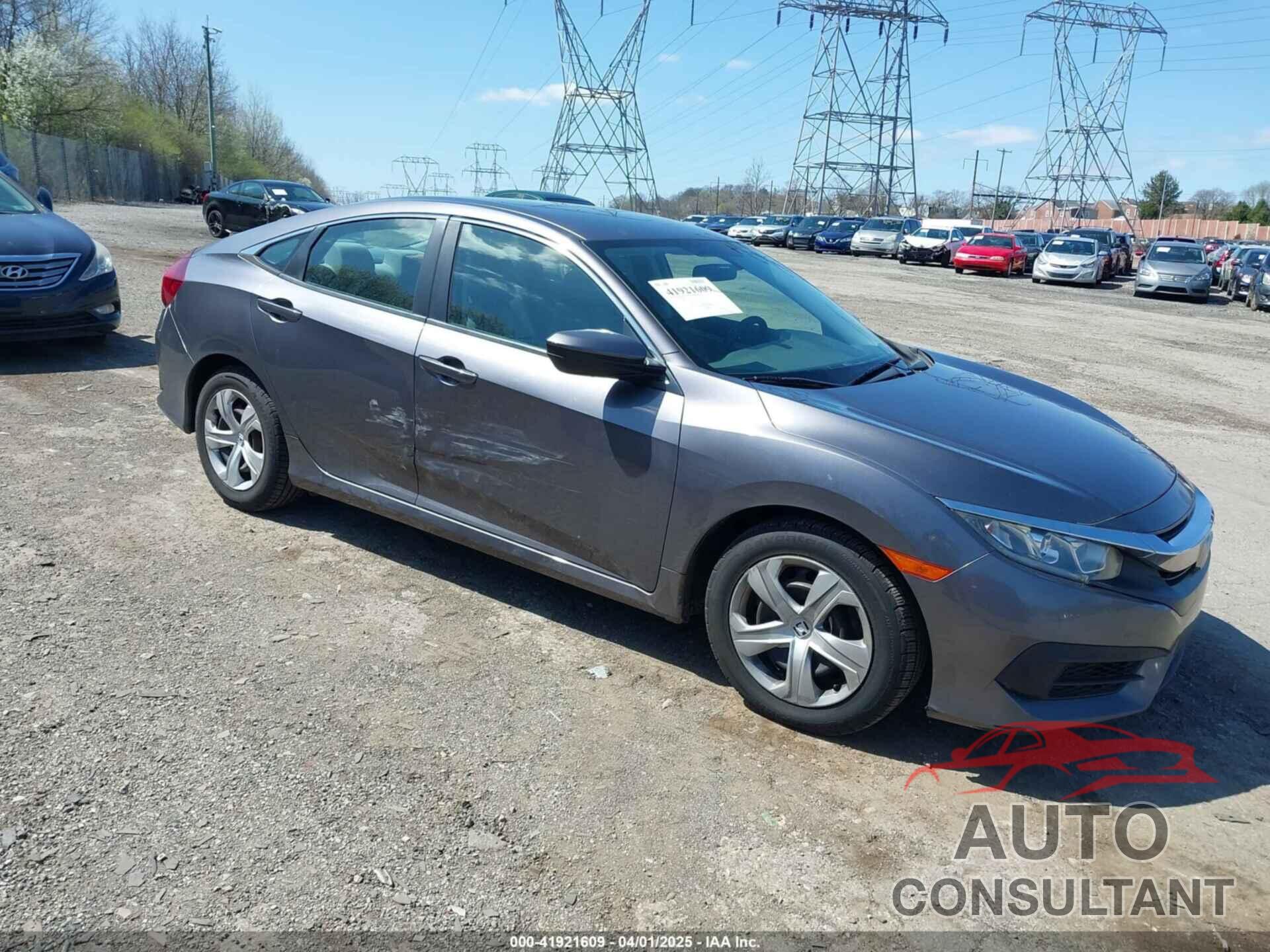 HONDA CIVIC 2017 - 19XFC2F54HE059376