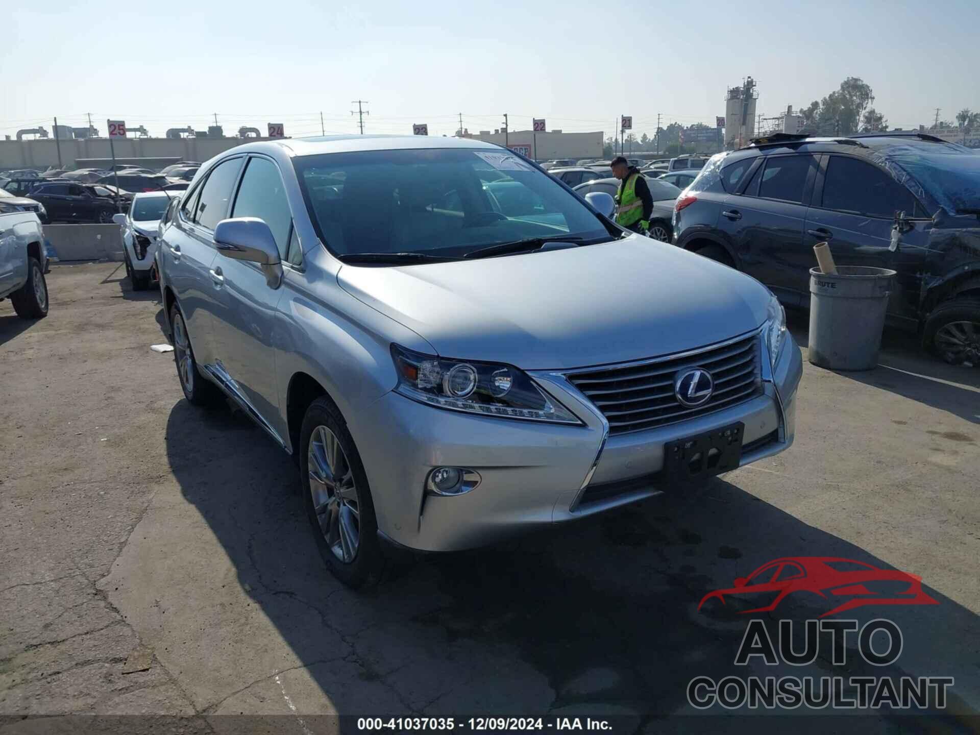 LEXUS RX 450H 2013 - JTJZB1BA1D2409659