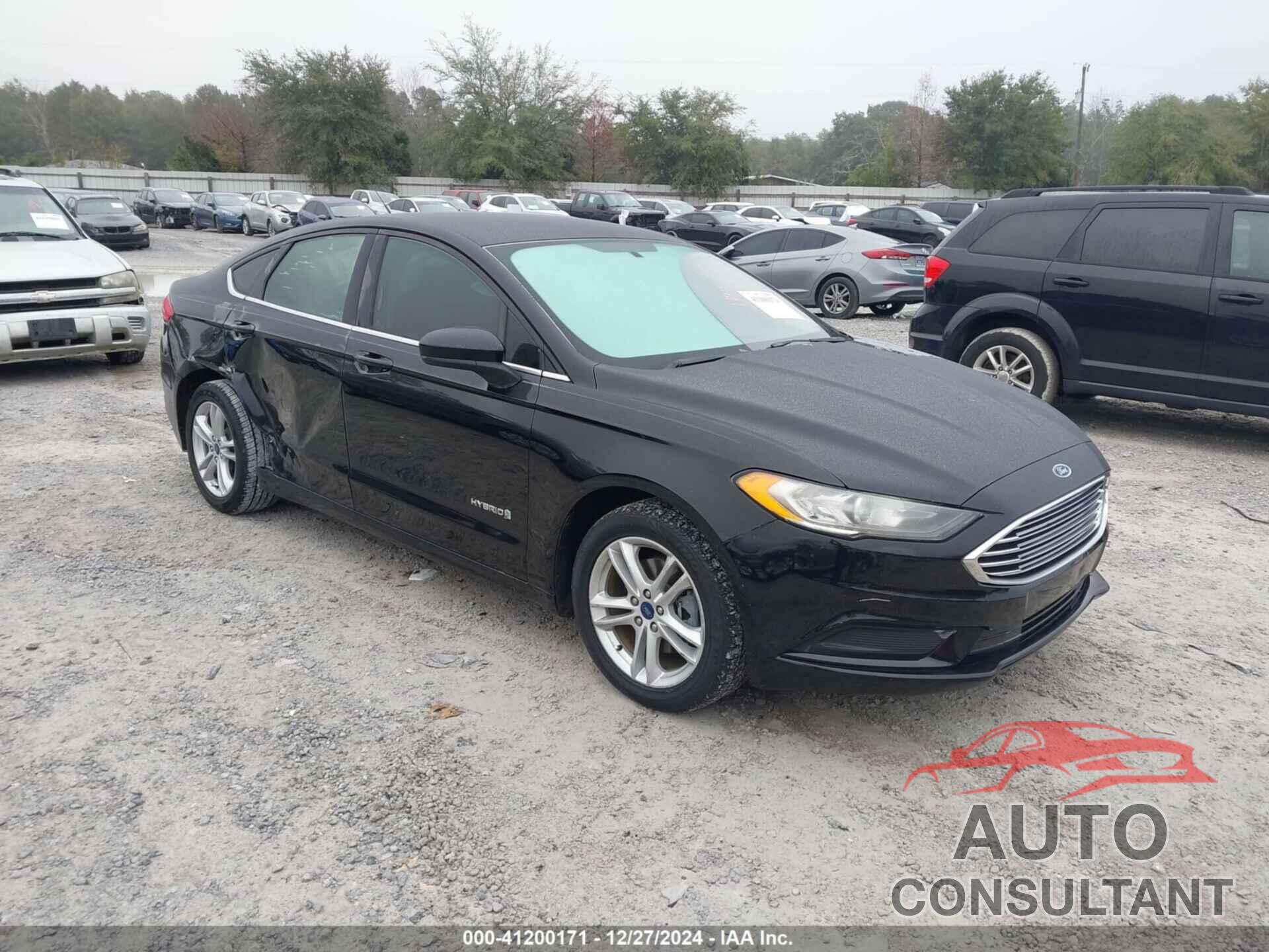 FORD FUSION HYBRID 2018 - 3FA6P0LU6JR216852