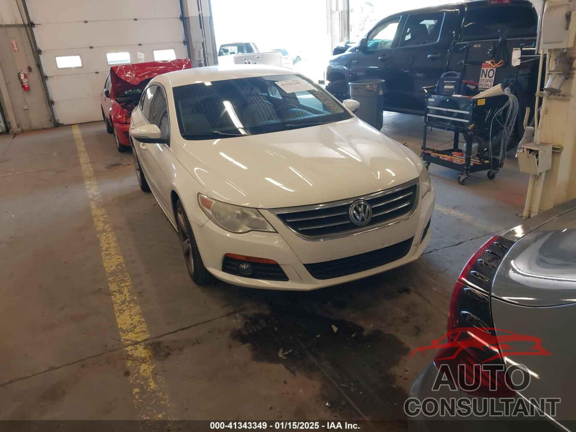 VOLKSWAGEN CC 2012 - WVWHN7ANXCE503047