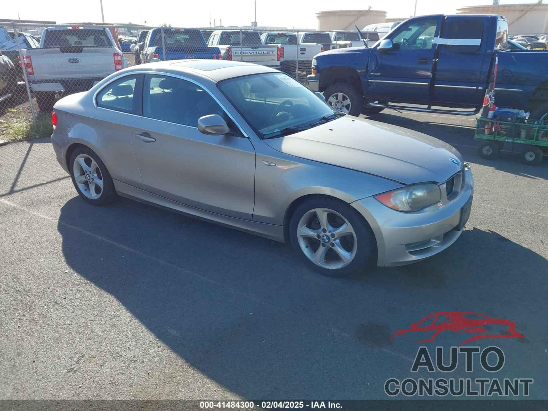 BMW 128I 2011 - WBAUP7C53BVP21588