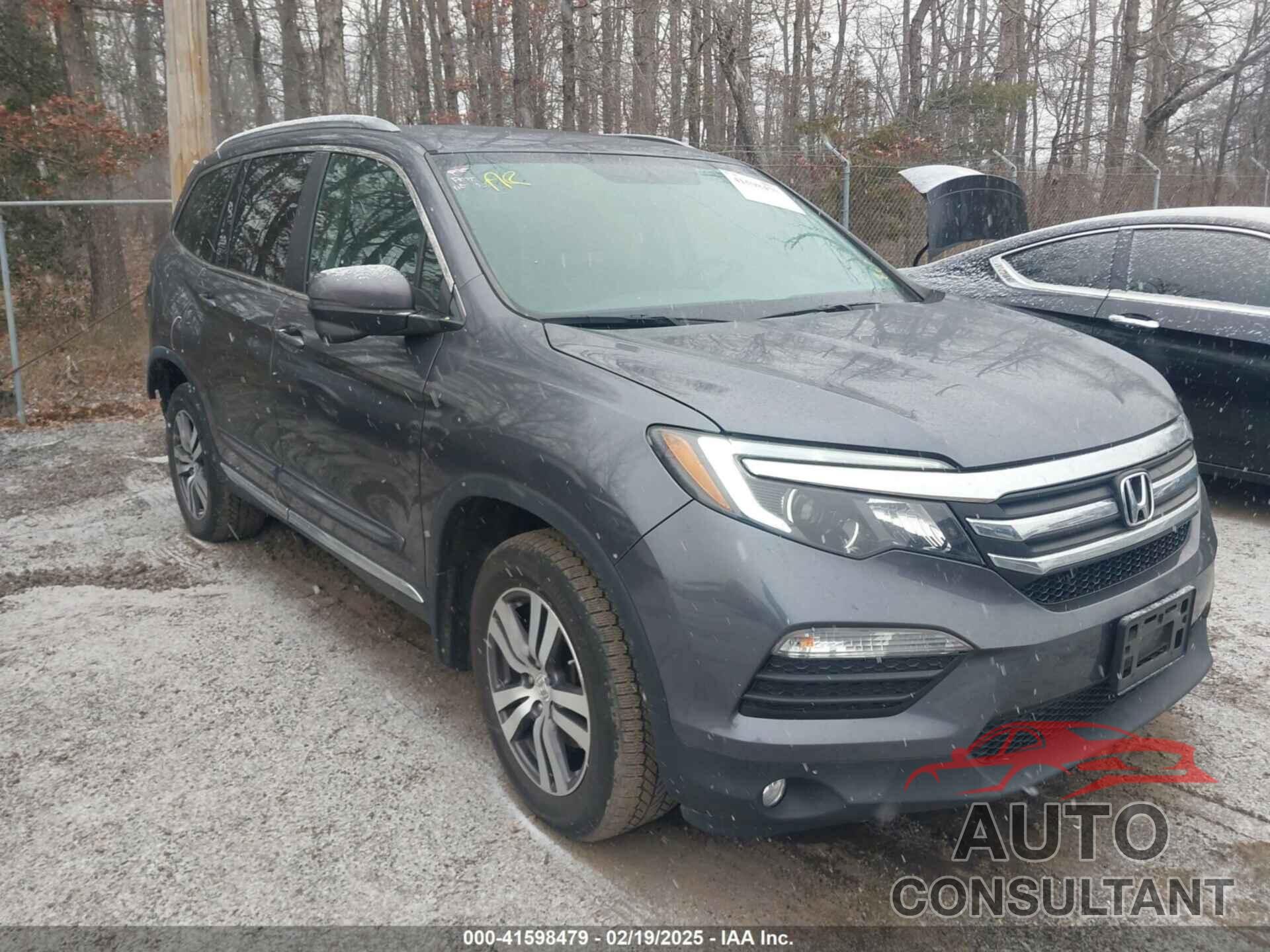 HONDA PILOT 2016 - 5FNYF6H59GB117379