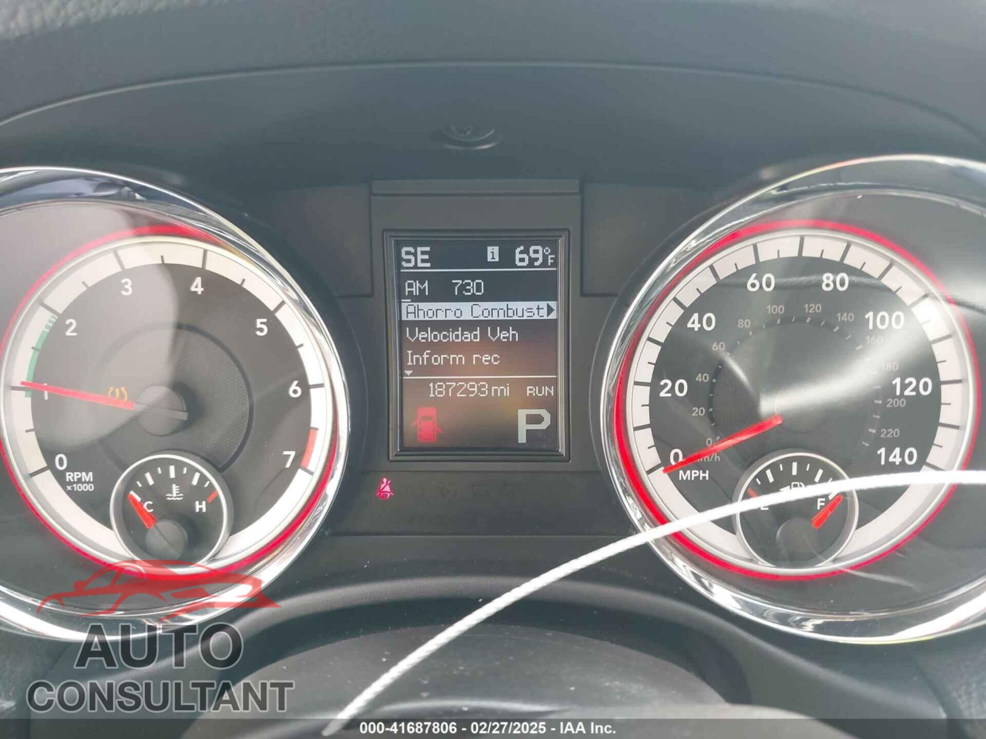 DODGE DURANGO 2013 - 1C4RDHAG1DC696491