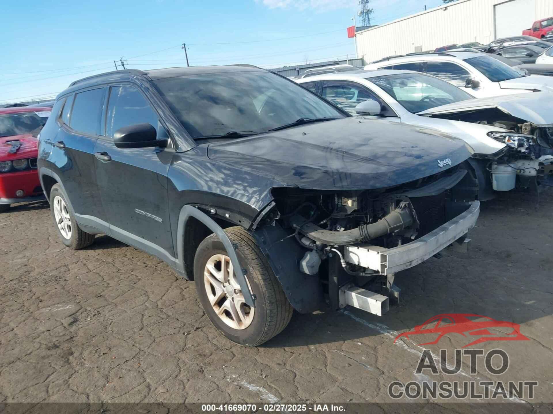 JEEP COMPASS 2018 - 3C4NJCAB8JT136983