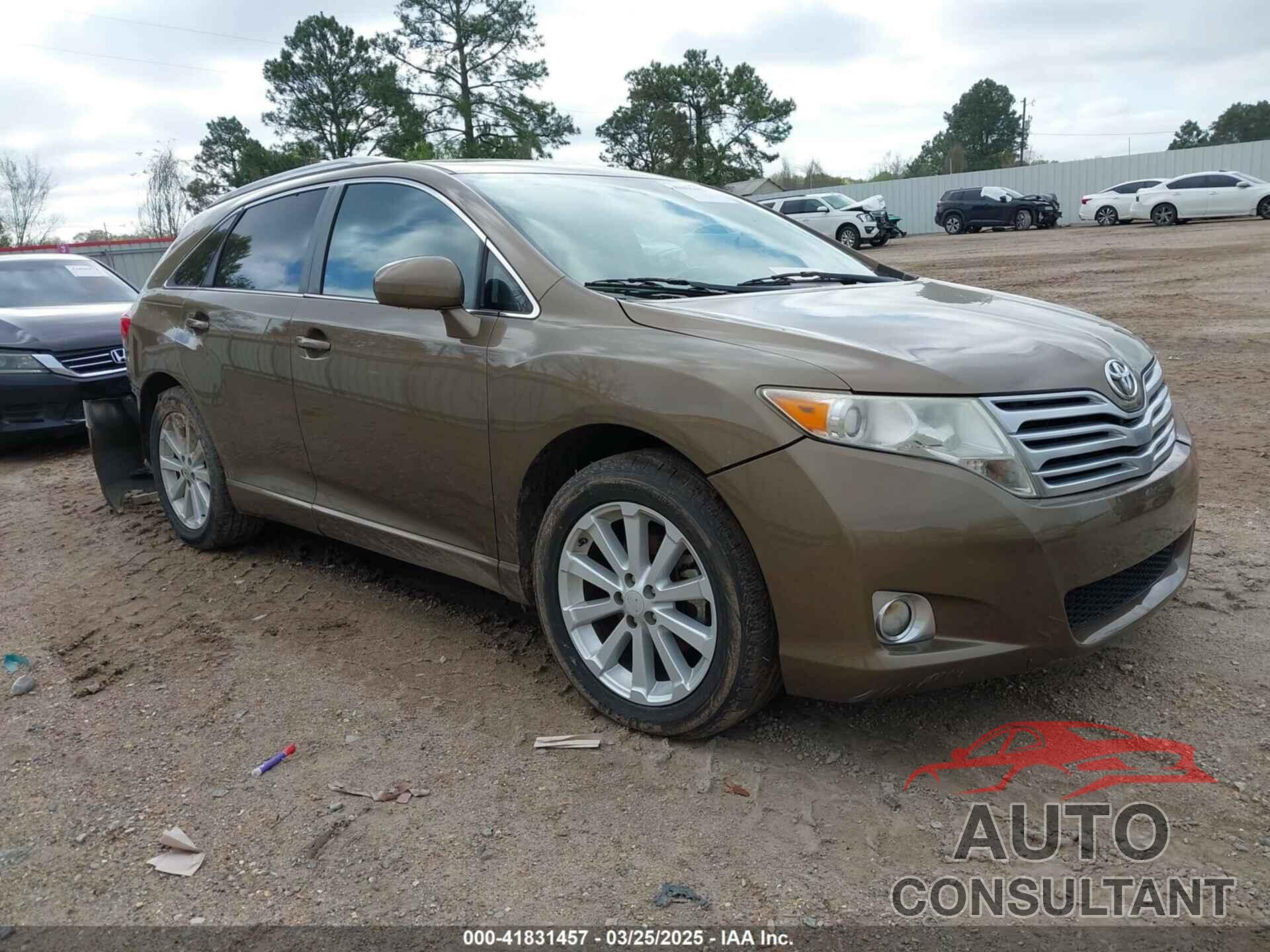 TOYOTA VENZA 2010 - 4T3ZA3BB3AU034662