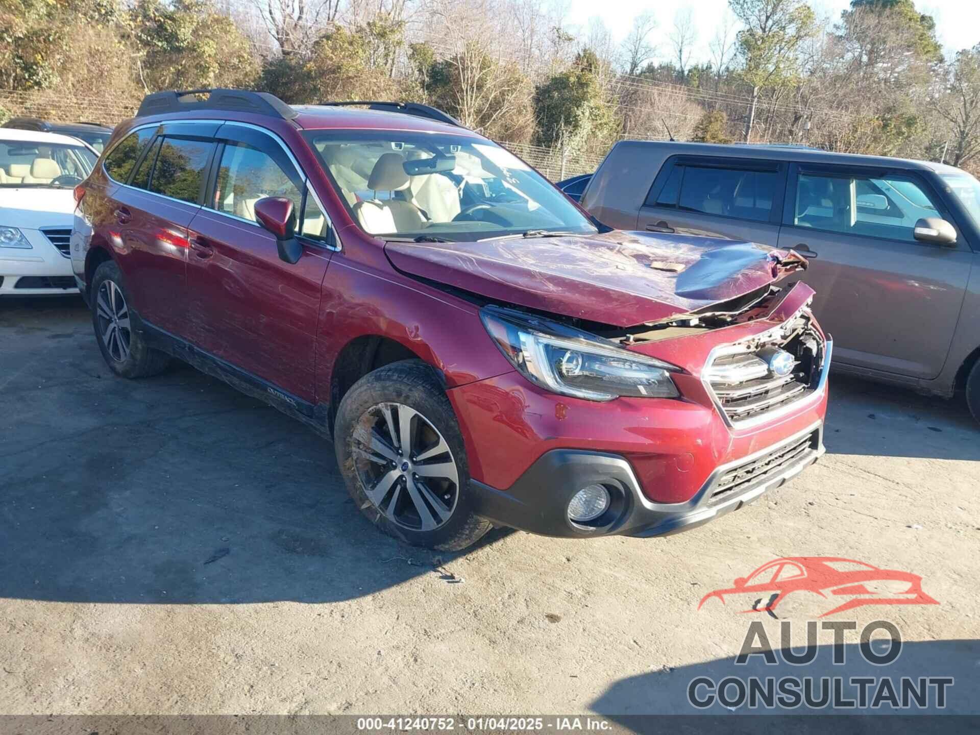 SUBARU OUTBACK 2018 - 4S4BSANC3J3323997