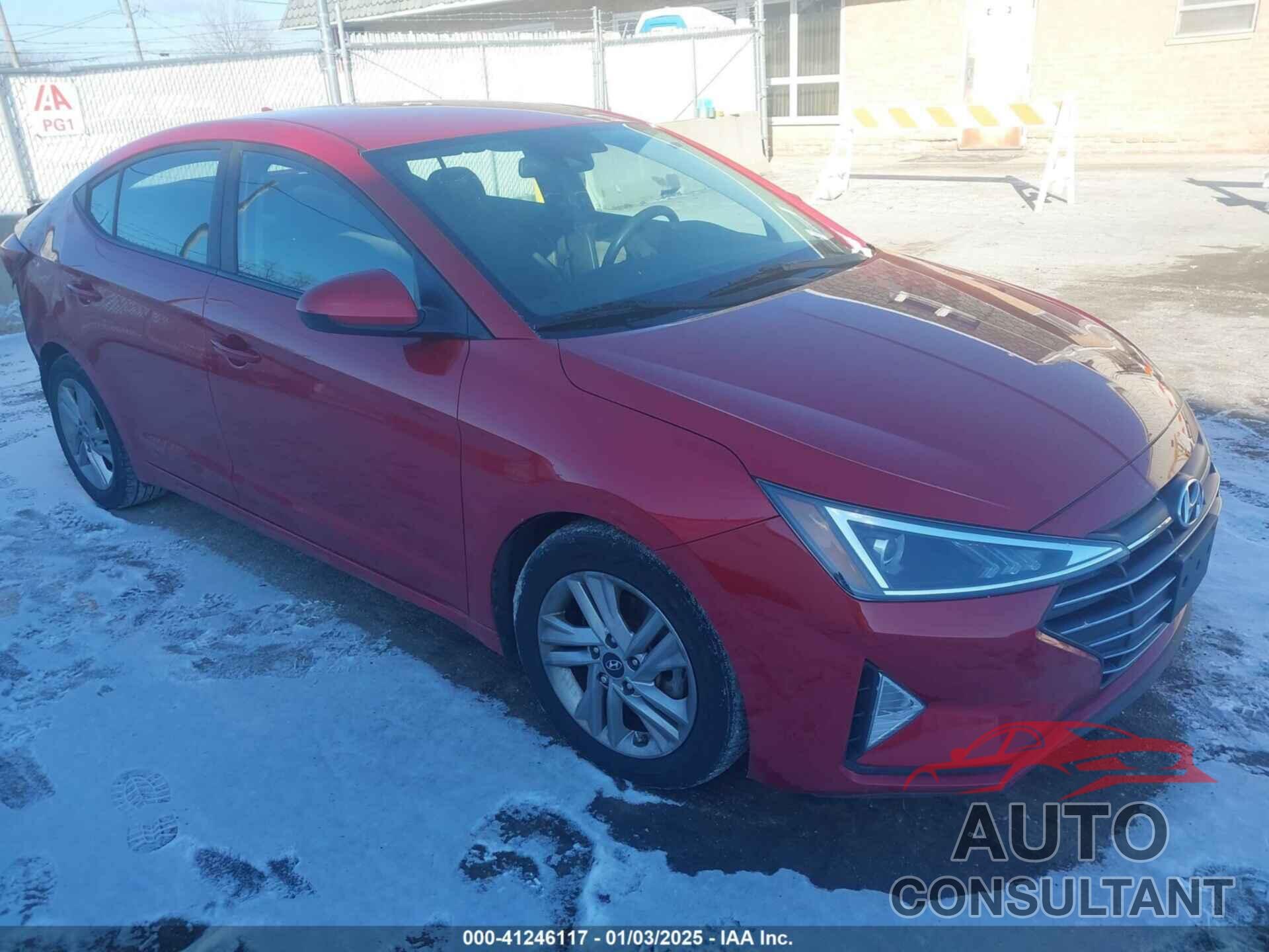 HYUNDAI ELANTRA 2020 - 5NPD84LF4LH527323