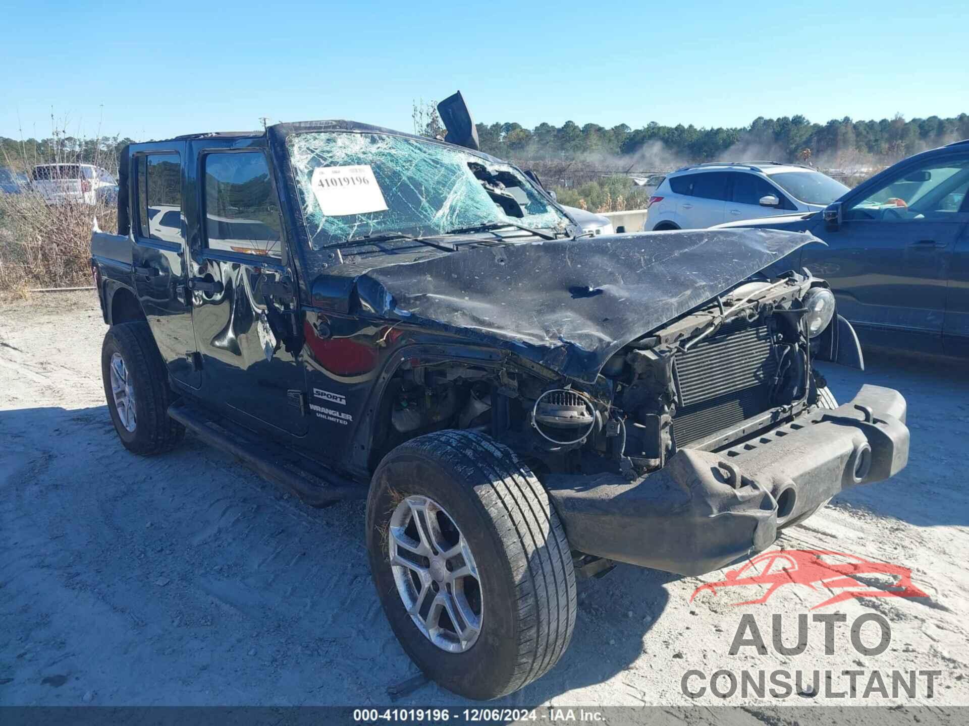 JEEP WRANGLER UNLIMITED 2012 - 1C4HJWDG1CL244088