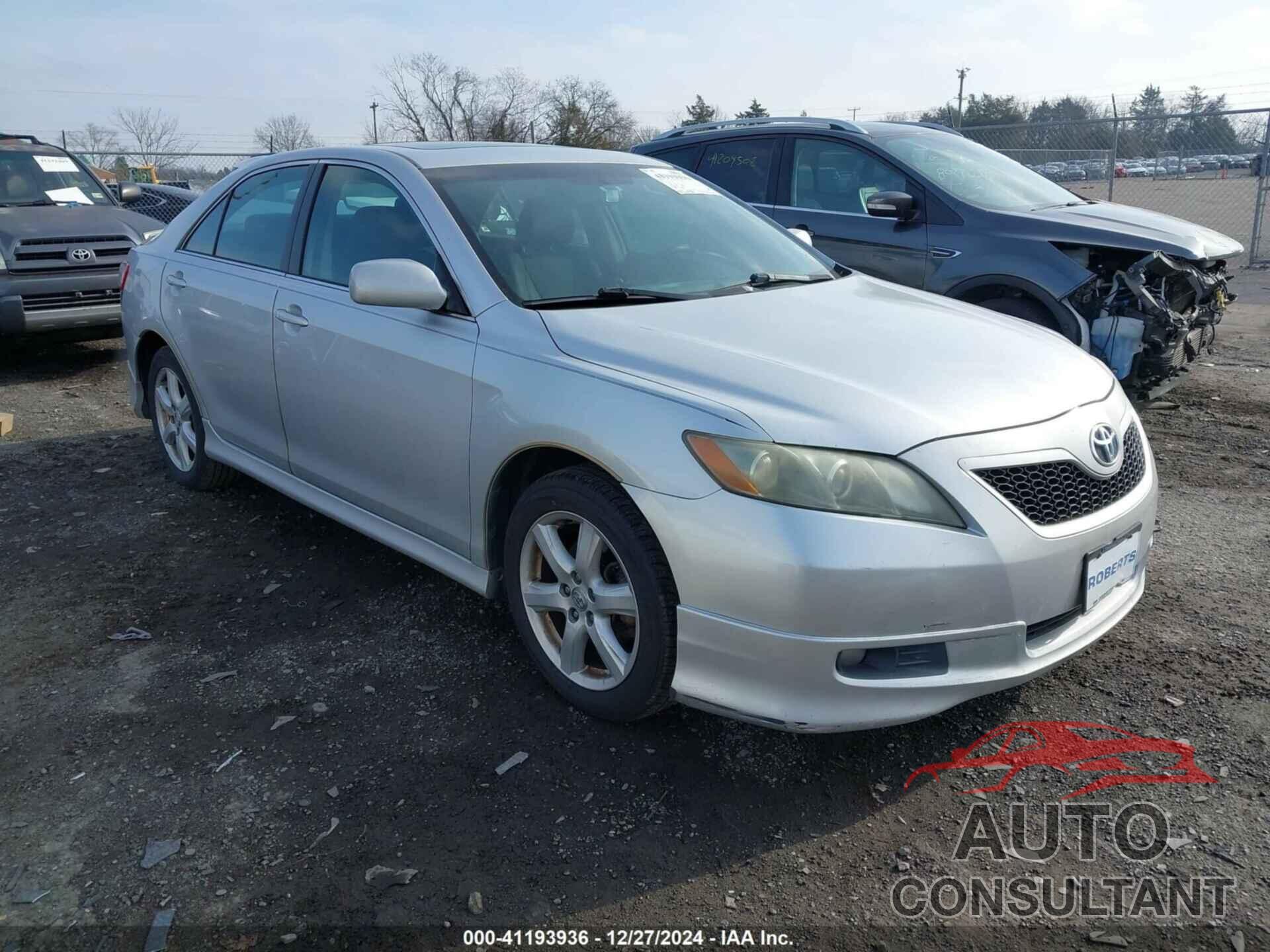 TOYOTA CAMRY 2009 - 4T1BE46K39U892675