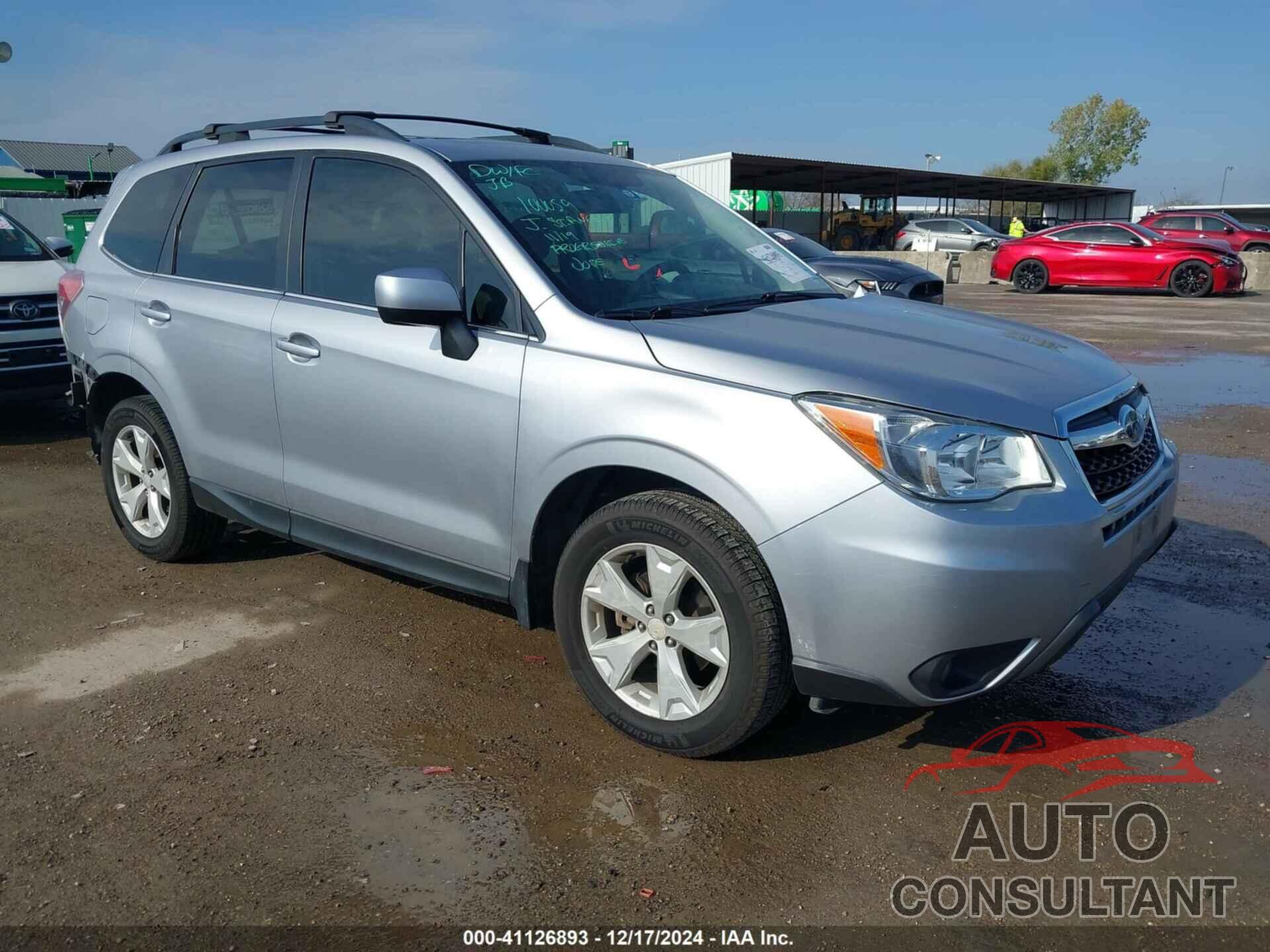 SUBARU FORESTER 2016 - JF2SJAHC0GH424866