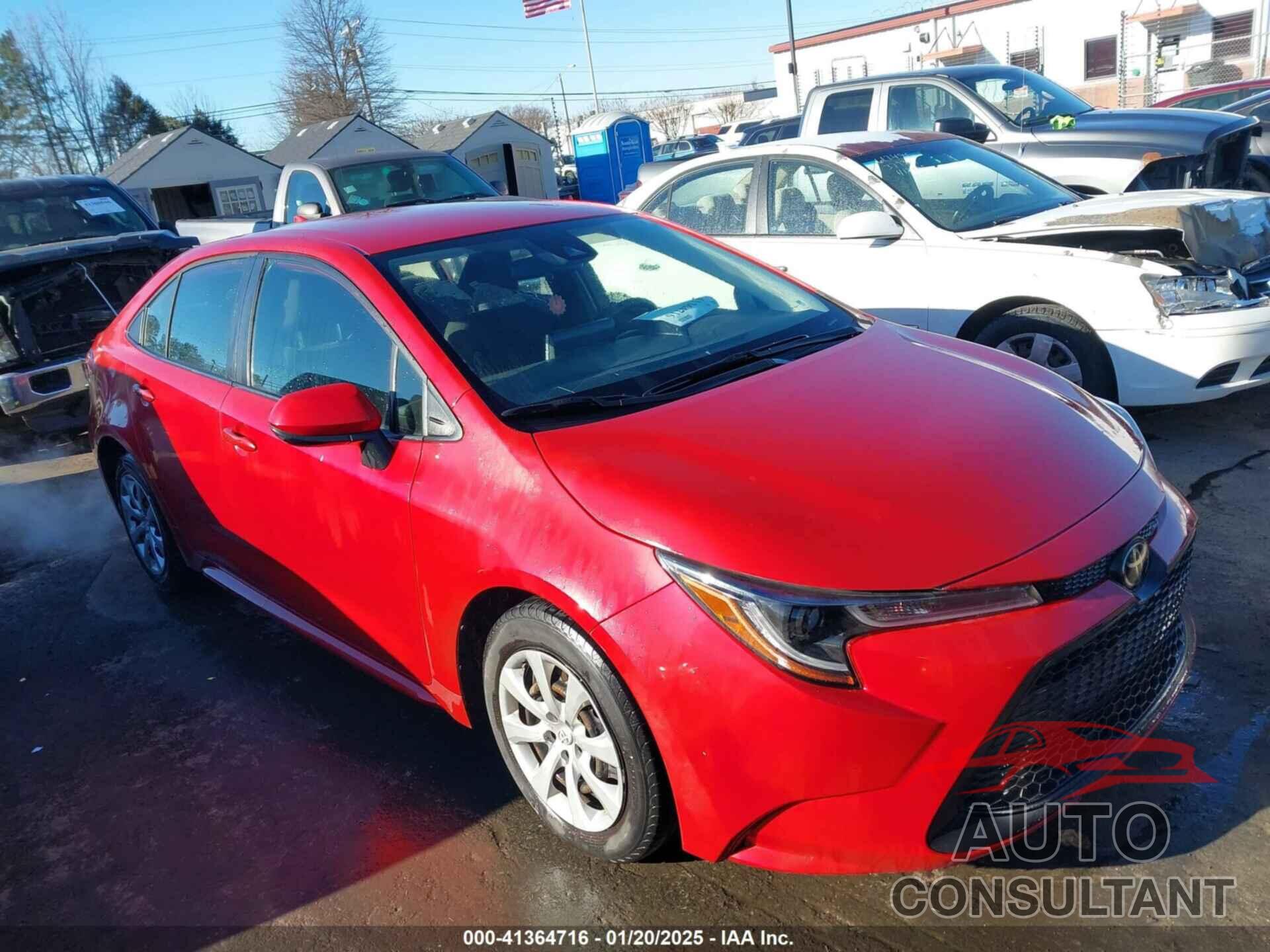 TOYOTA COROLLA 2020 - JTDEPRAE5LJ112727