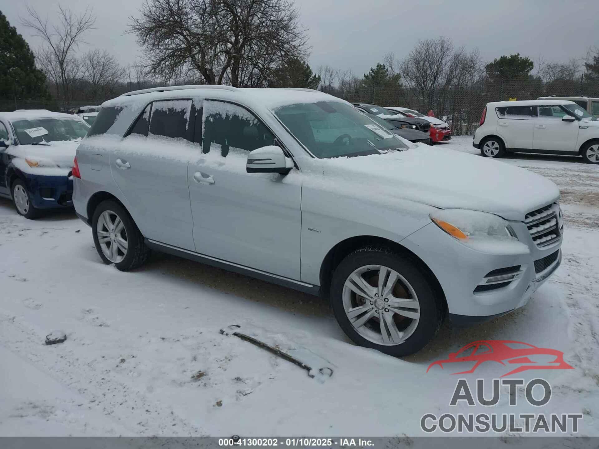 MERCEDES-BENZ ML 350 2012 - 4JGDA5HB9CA025720