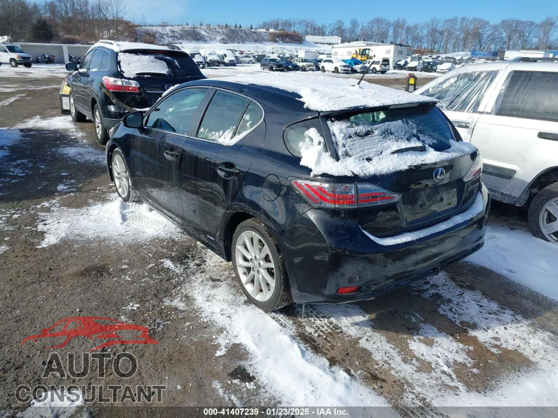 LEXUS CT 200H 2011 - JTHKD5BH1B2043183