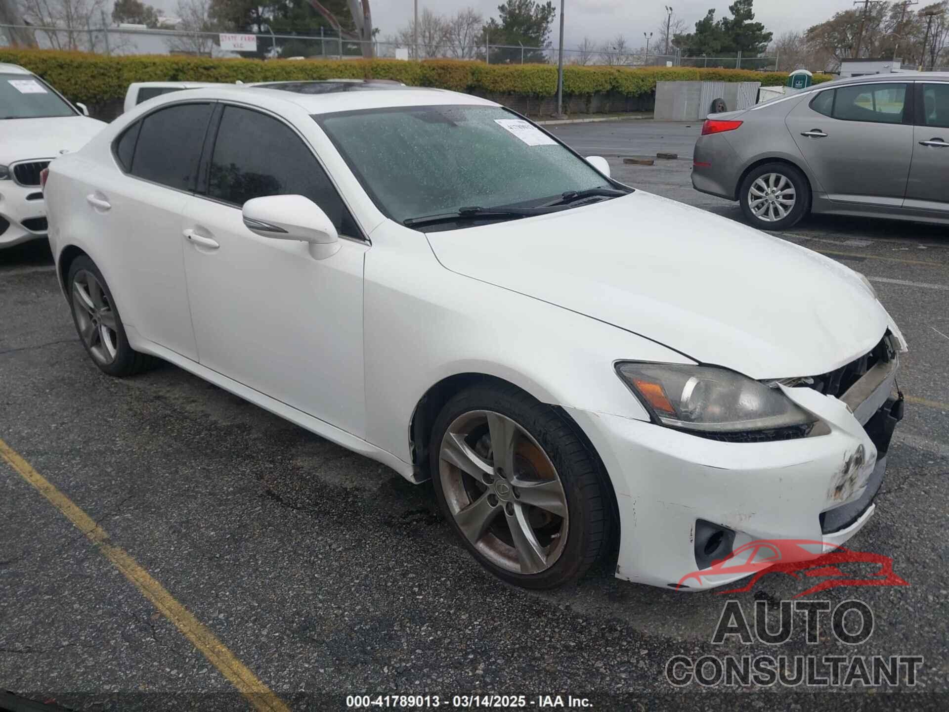 LEXUS IS 250 2011 - JTHBF5C25B5149218