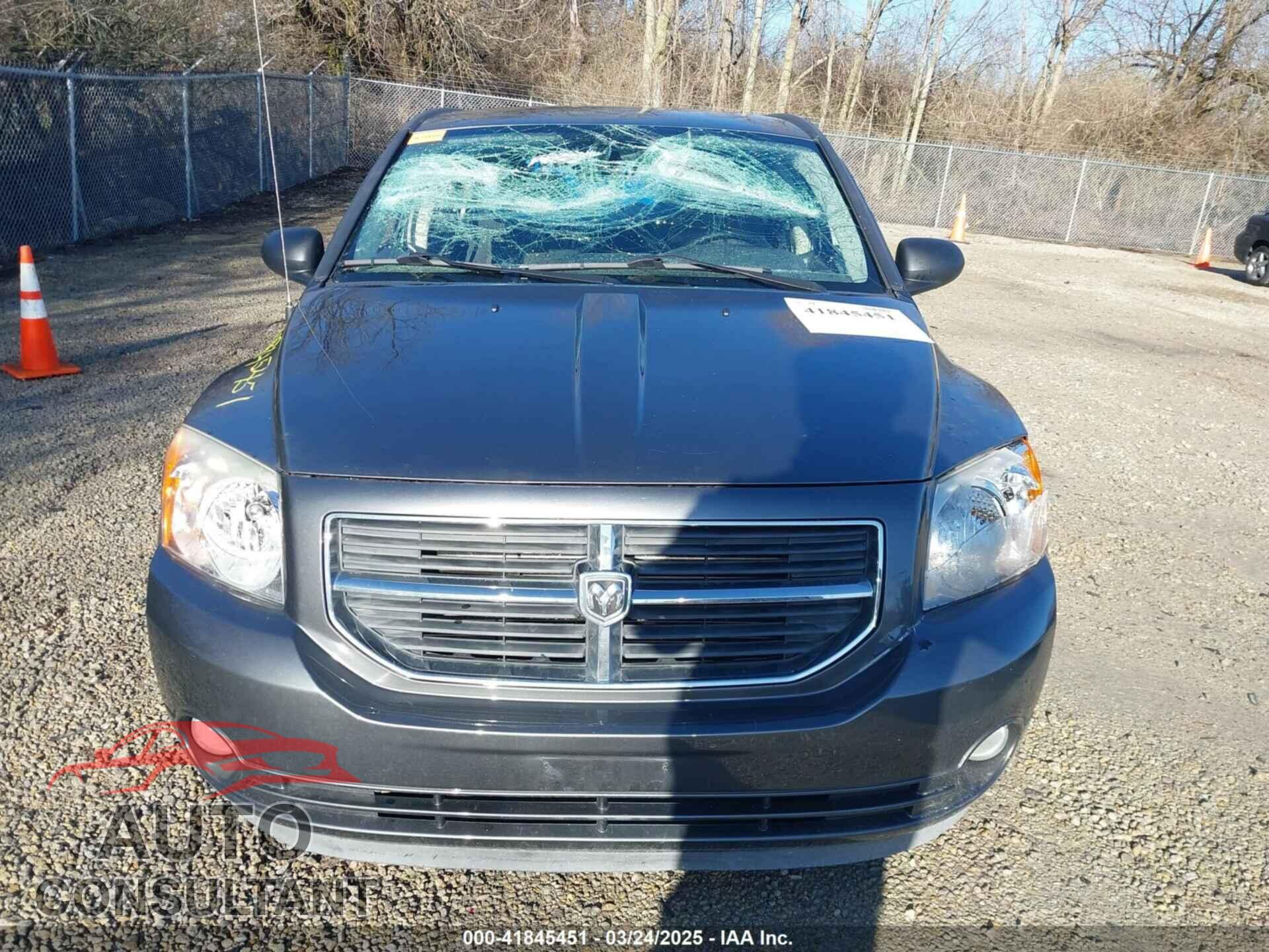 DODGE CALIBER 2012 - 1C3CDWDA6CD506571