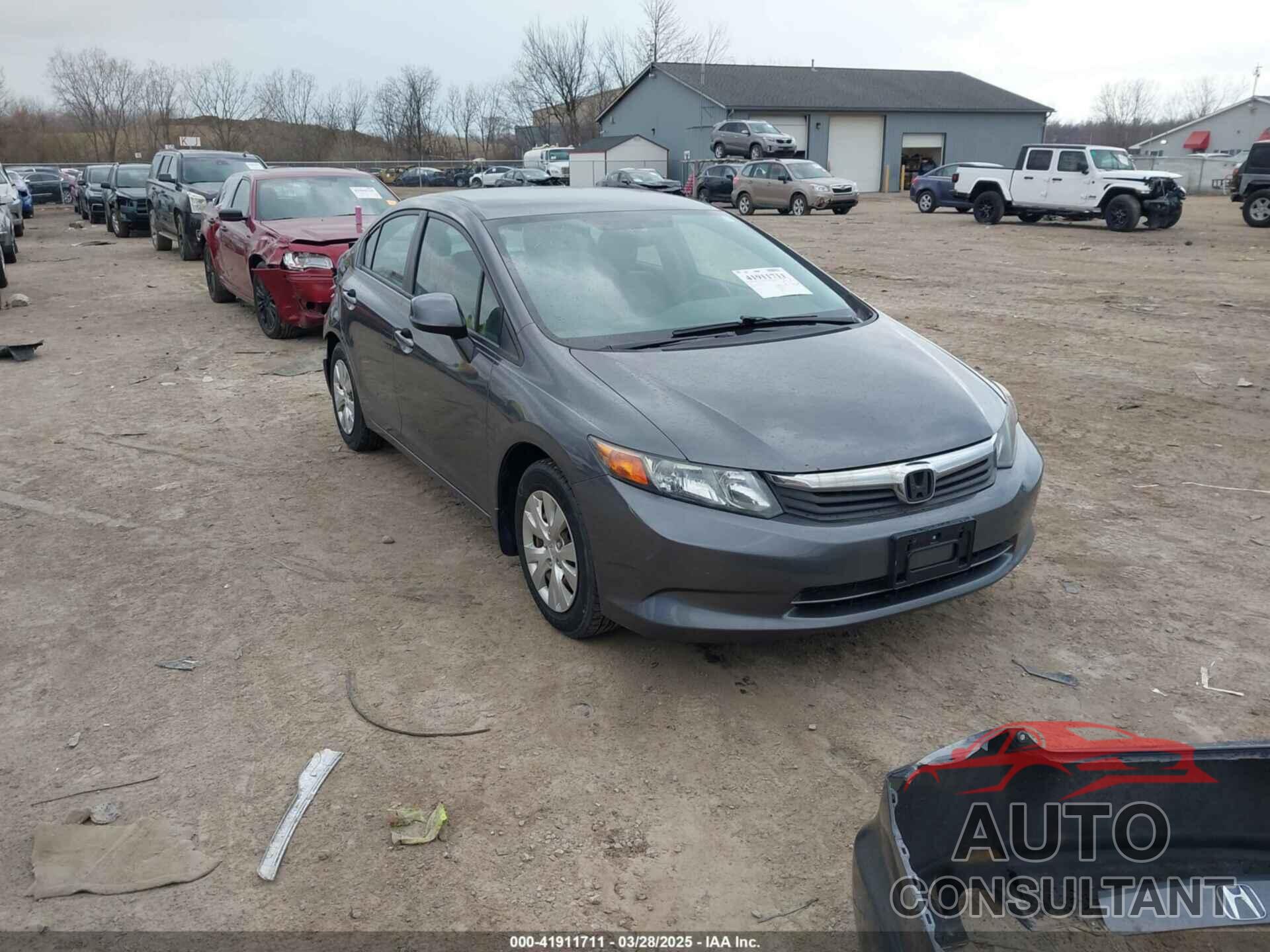 HONDA CIVIC 2012 - 19XFB2F5XCE075657