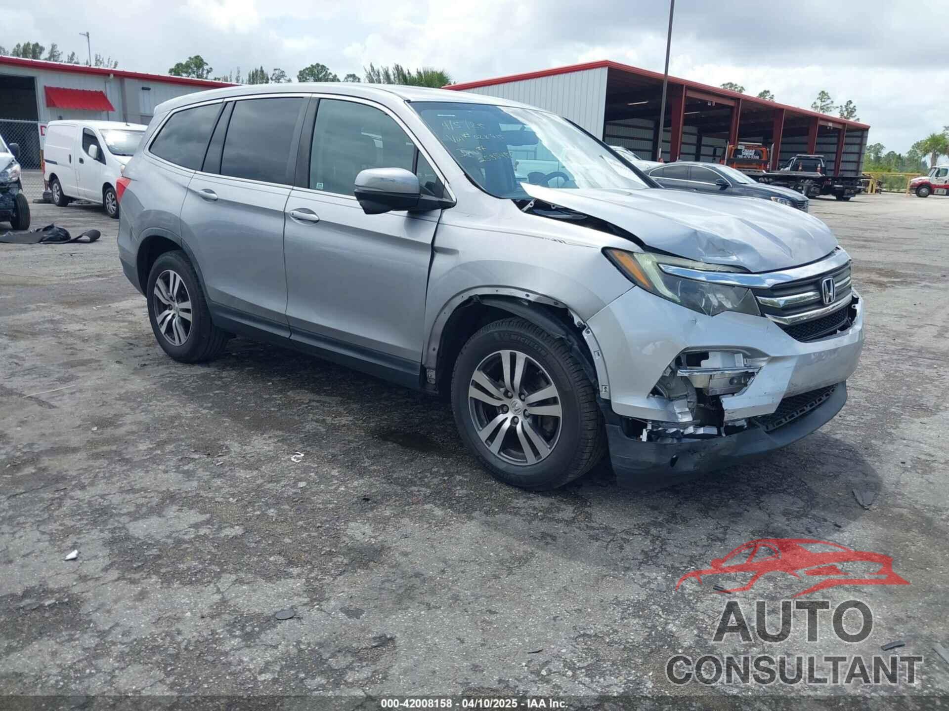 HONDA PILOT 2017 - 5FNYF5H59HB028715