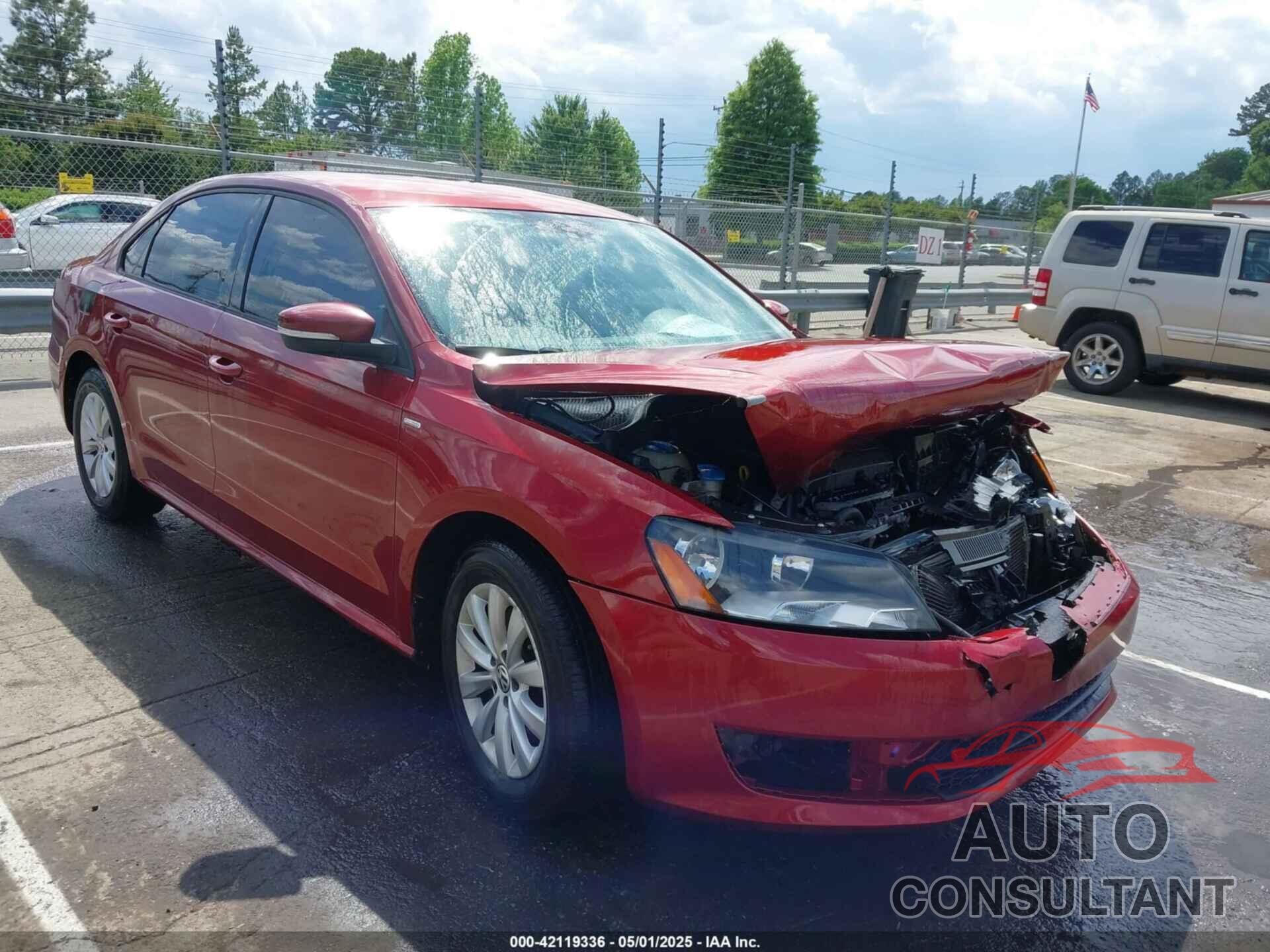 VOLKSWAGEN PASSAT 2015 - 1VWAT7A33FC011074