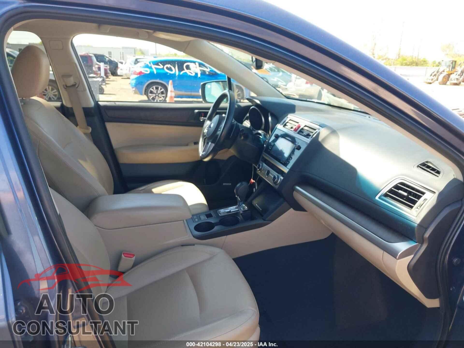 SUBARU OUTBACK 2016 - 4S4BSBNC5G3357308