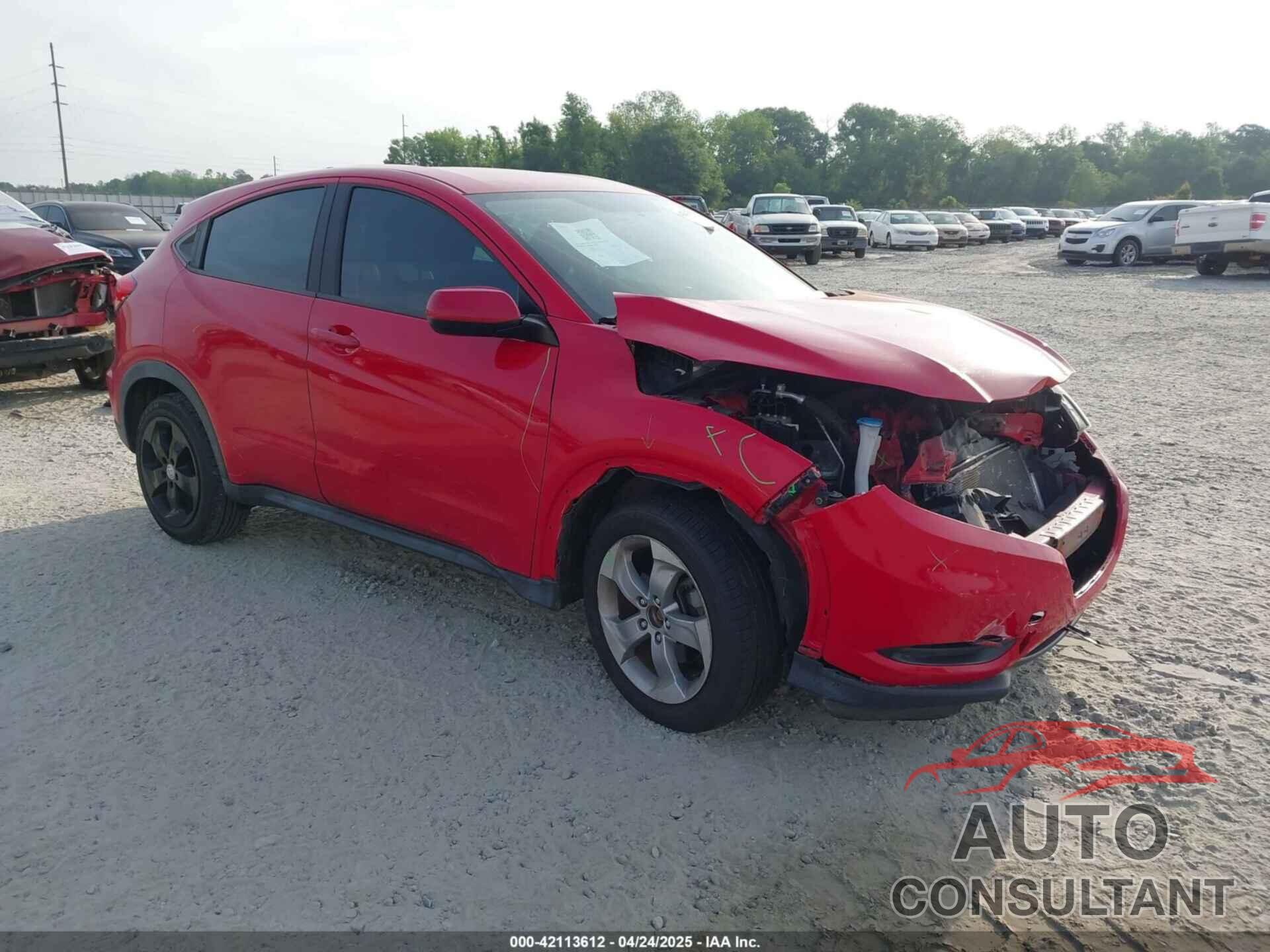 HONDA HR-V 2017 - 3CZRU5H3XHM728578