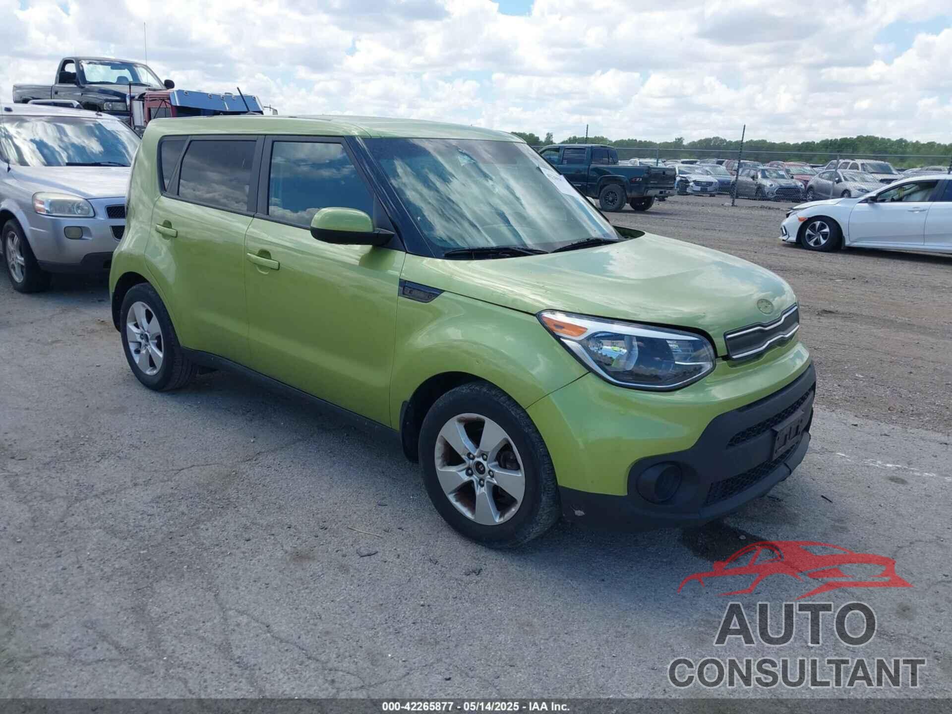 KIA SOUL 2017 - KNDJN2A25H7883596