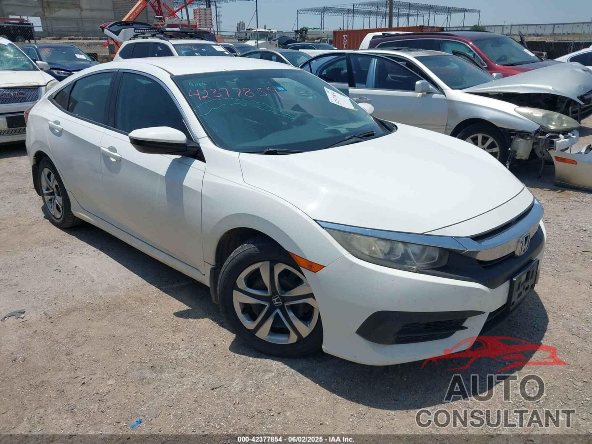 HONDA CIVIC 2017 - 19XFC2F52HE041233