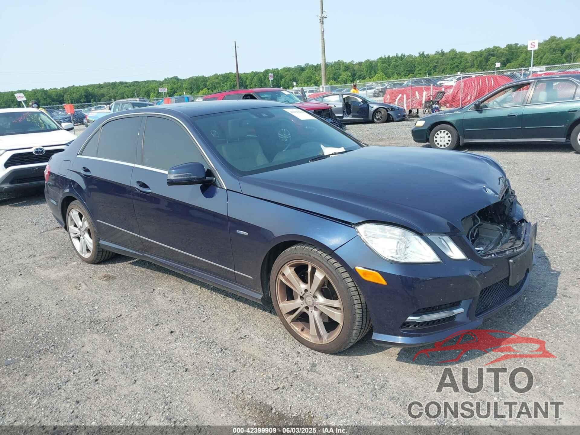 MERCEDES-BENZ E 350 2012 - WDDHF8JB5CA614840