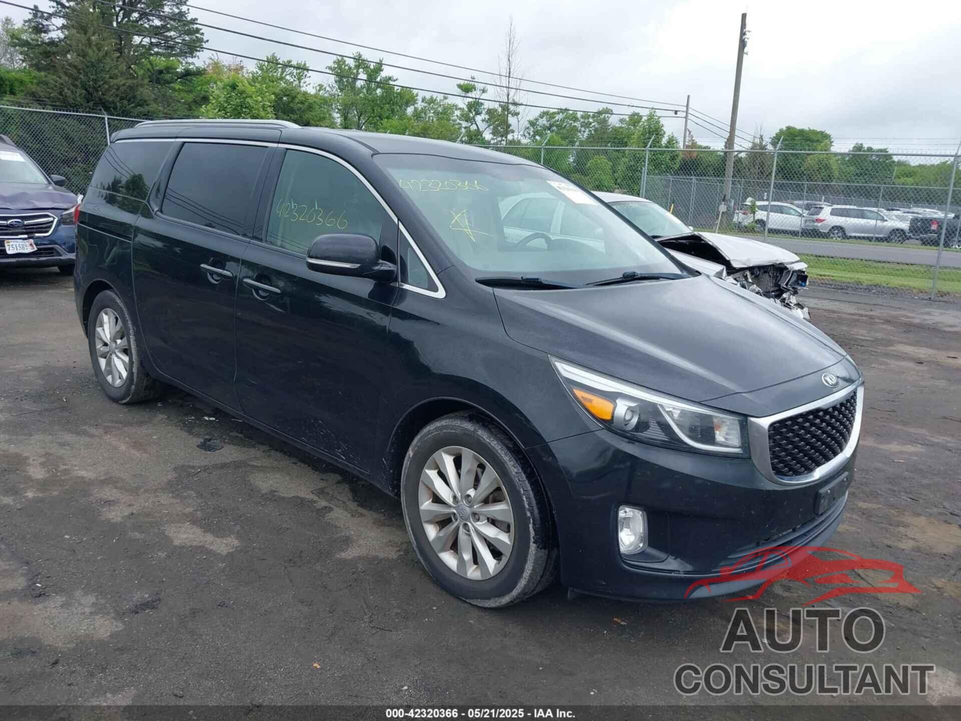 KIA SEDONA 2015 - KNDMC5C16F6055178