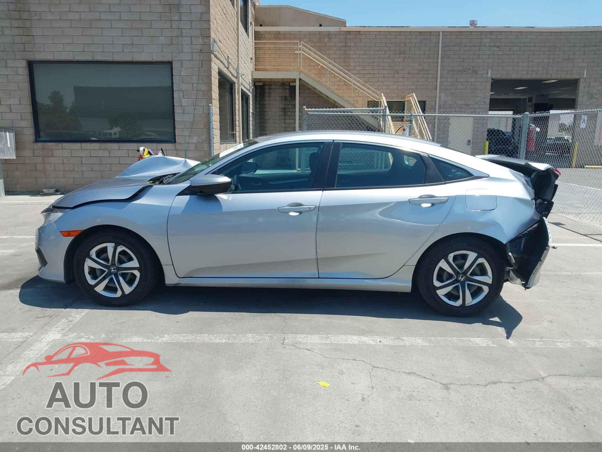 HONDA CIVIC 2018 - 2HGFC2F54JH544662