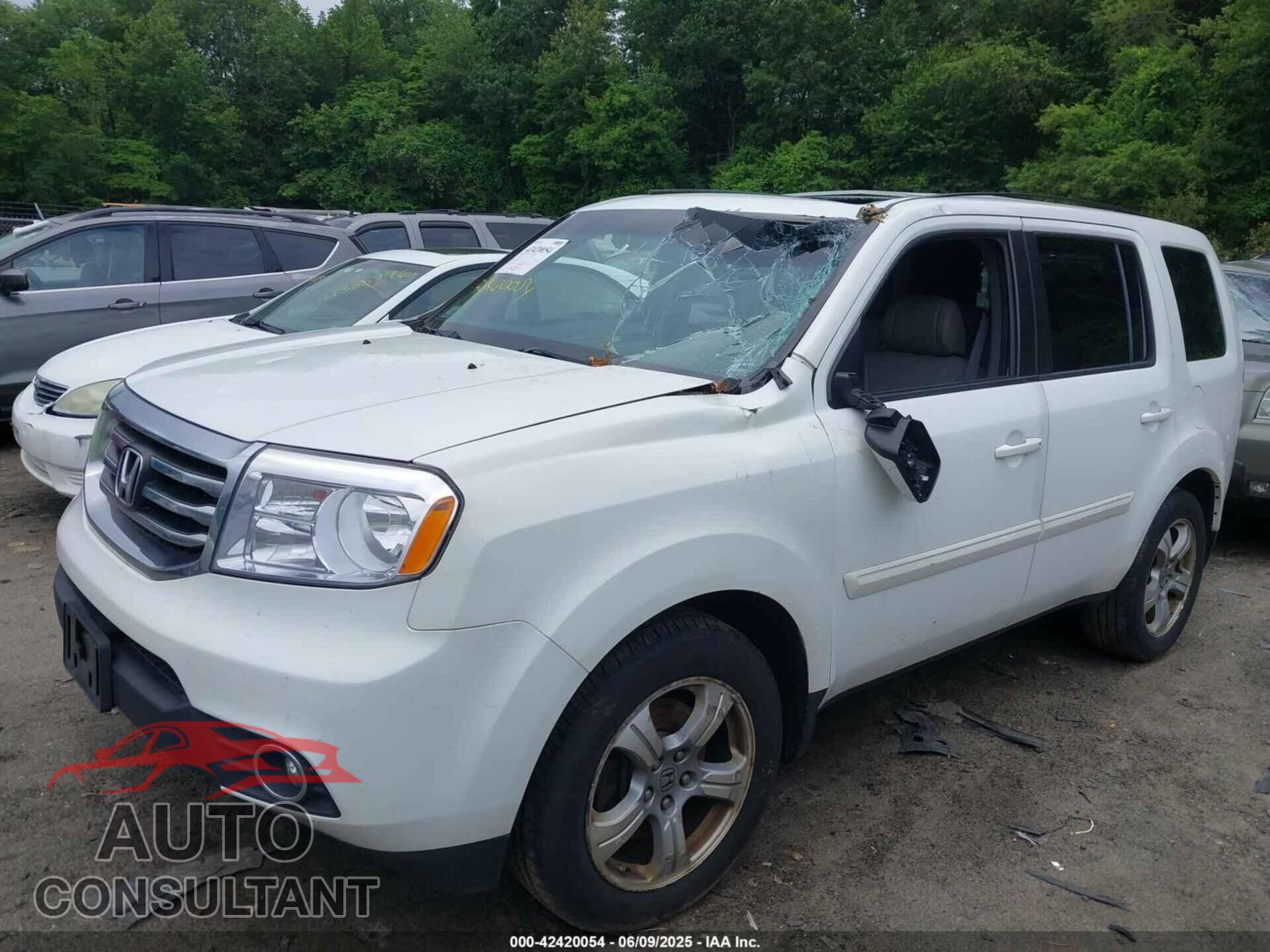 HONDA PILOT 2014 - 5FNYF4H53EB013374