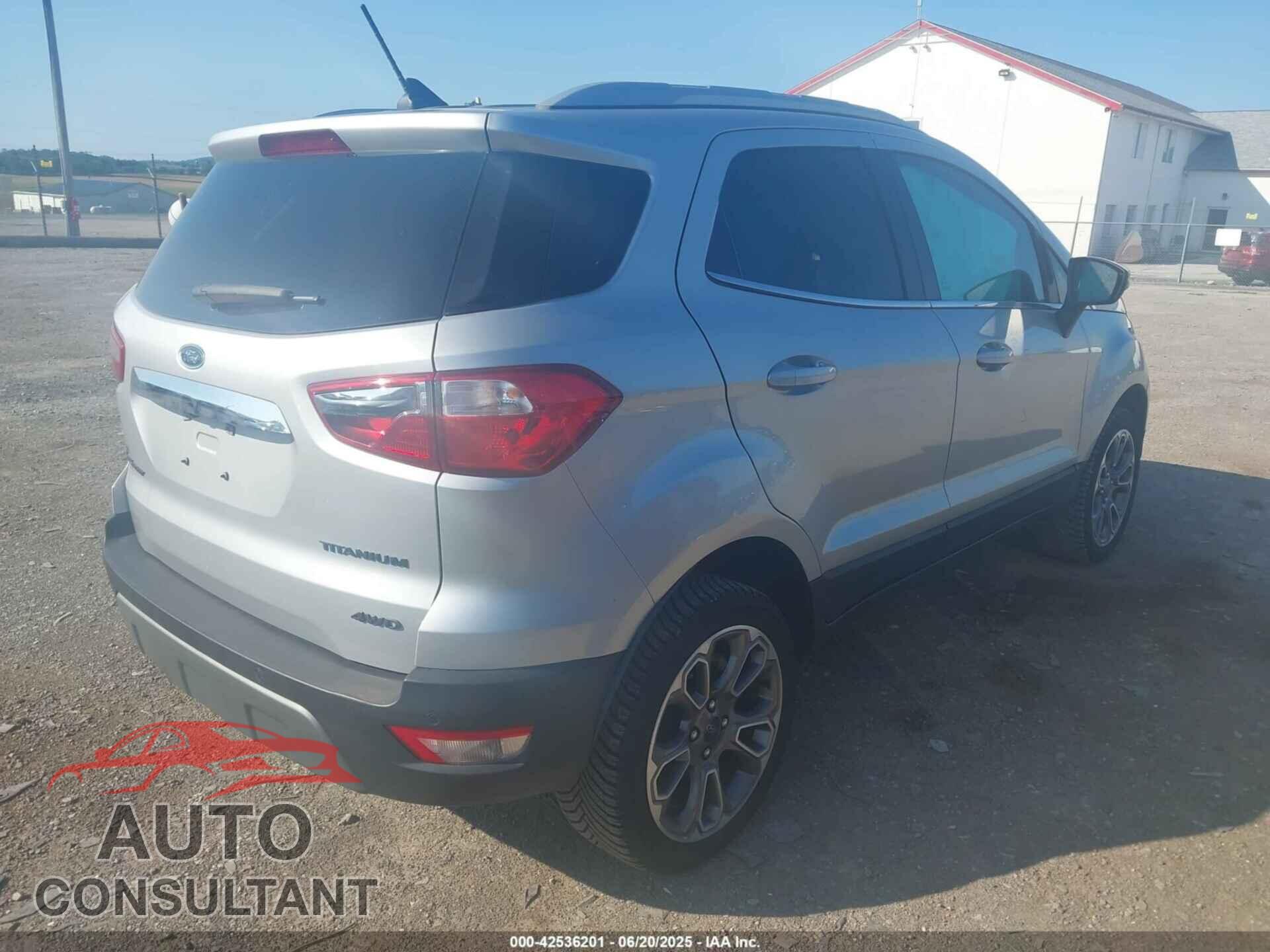 FORD ECOSPORT 2020 - MAJ6S3KLXLC339824