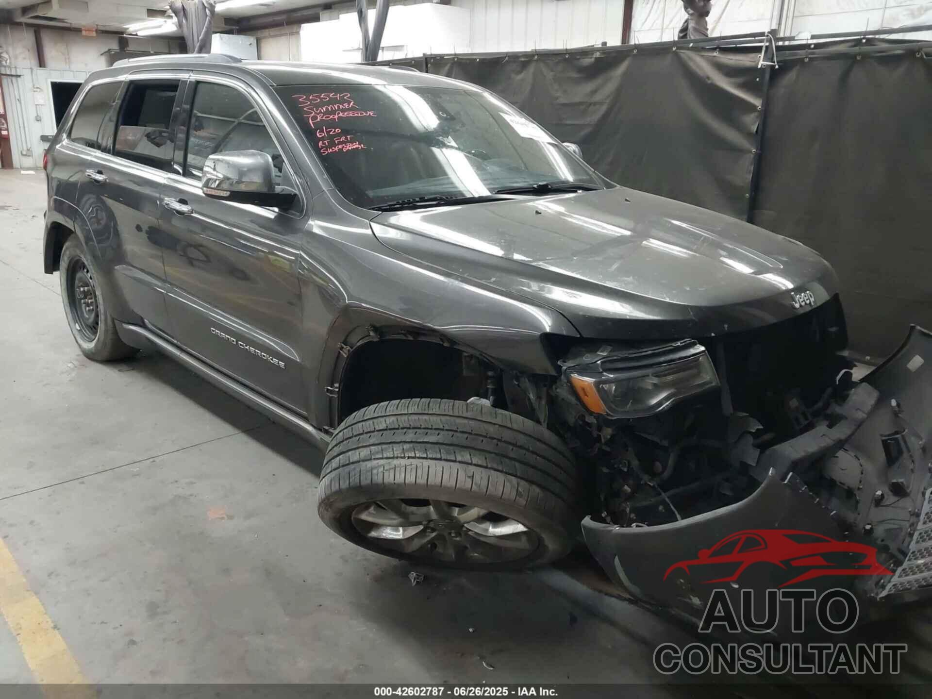 JEEP GRAND CHEROKEE 2016 - 1C4RJFJT7GC326080