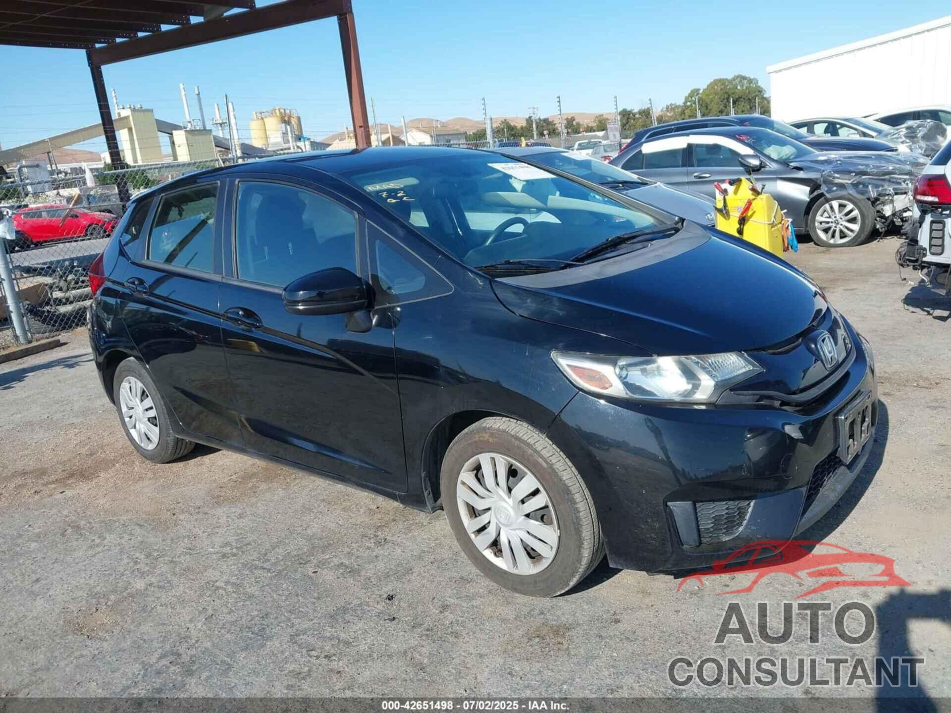 HONDA FIT 2016 - JHMGK5H51GX010560