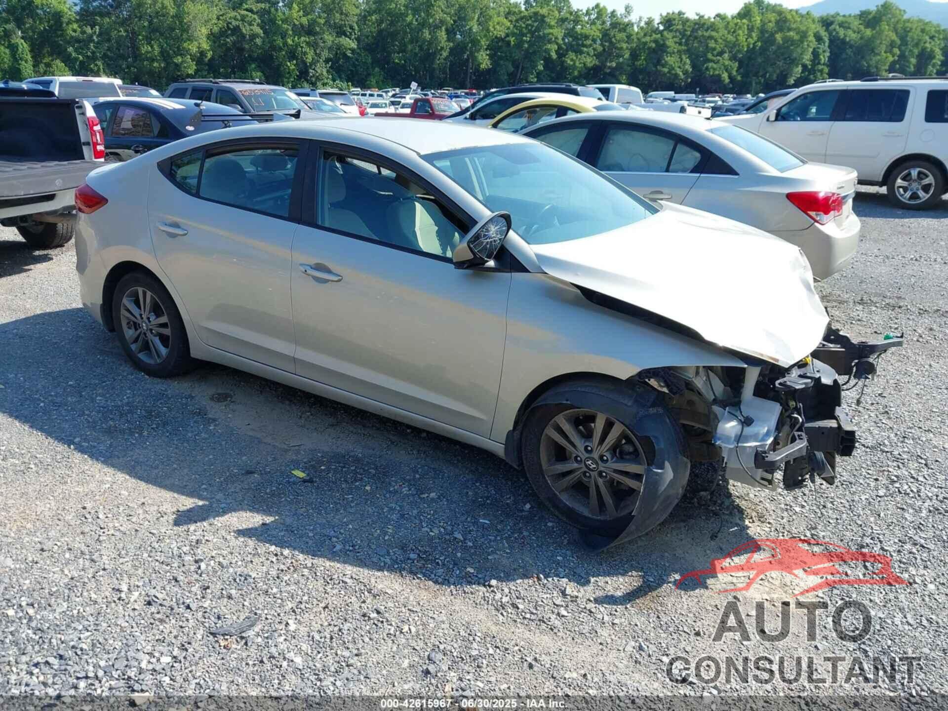 HYUNDAI ELANTRA 2017 - 5NPD84LF3HH019142