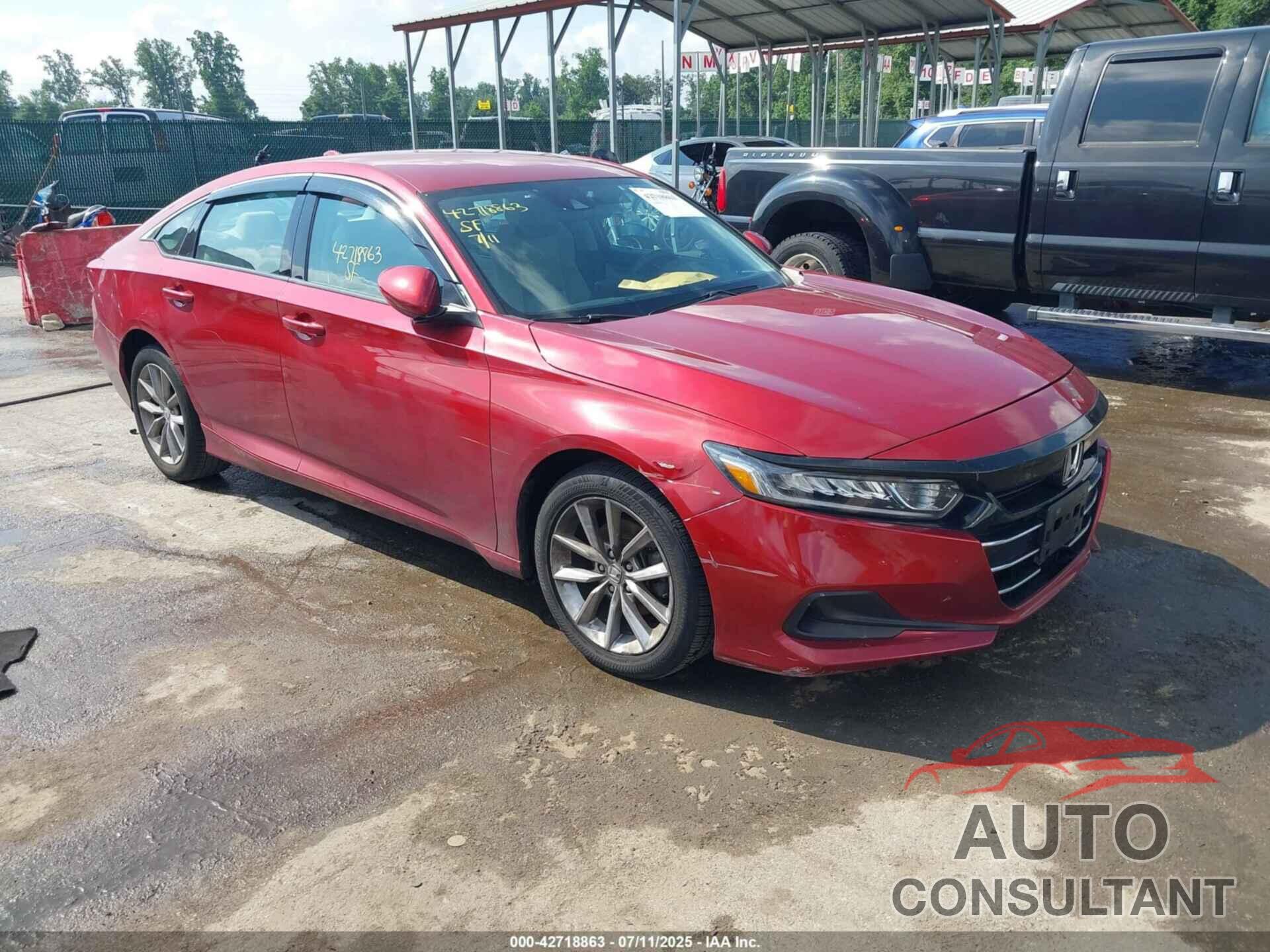 HONDA ACCORD 2021 - 1HGCV1F19MA002898