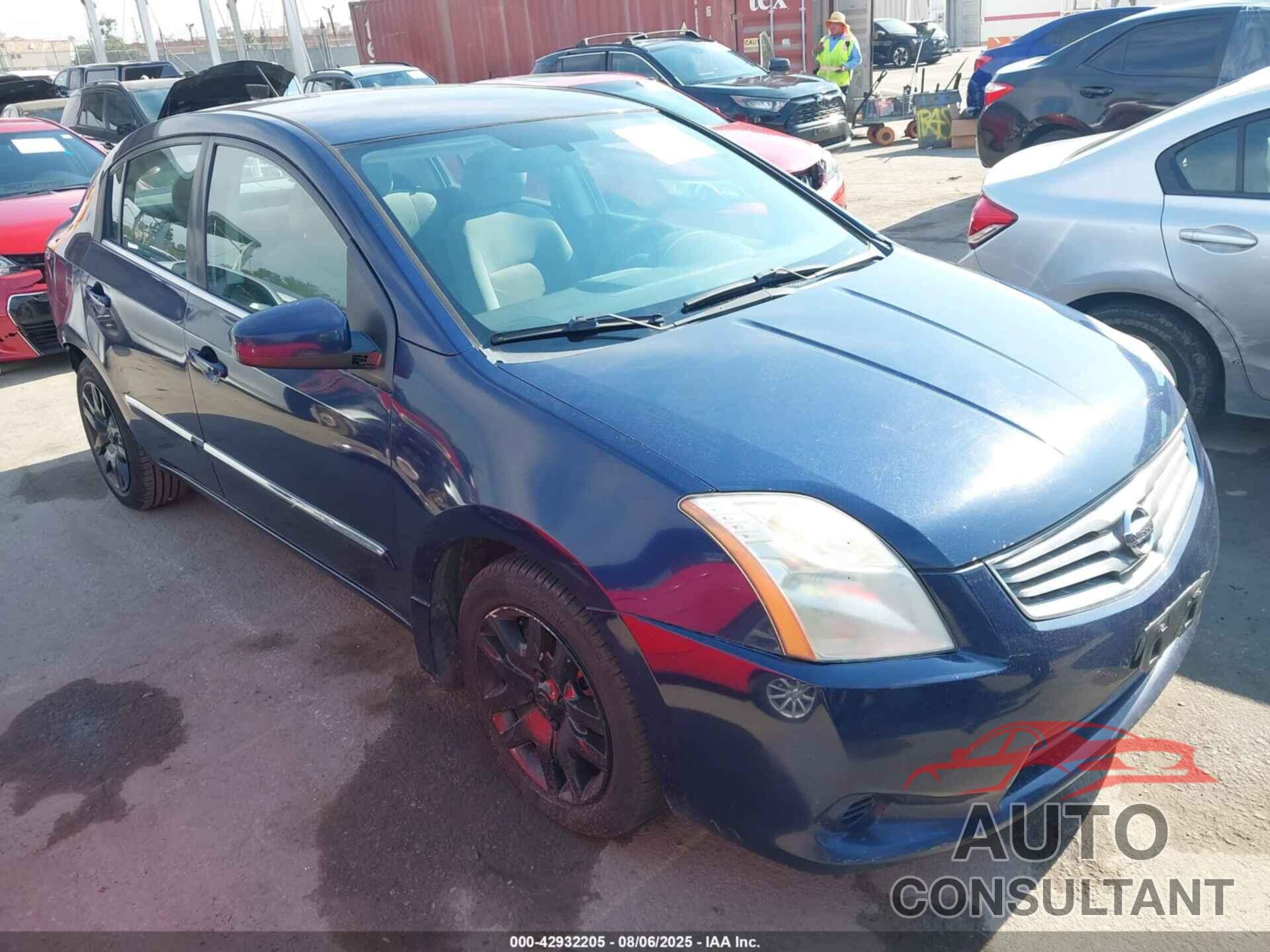 NISSAN SENTRA 2012 - 3N1AB6AP2CL710203