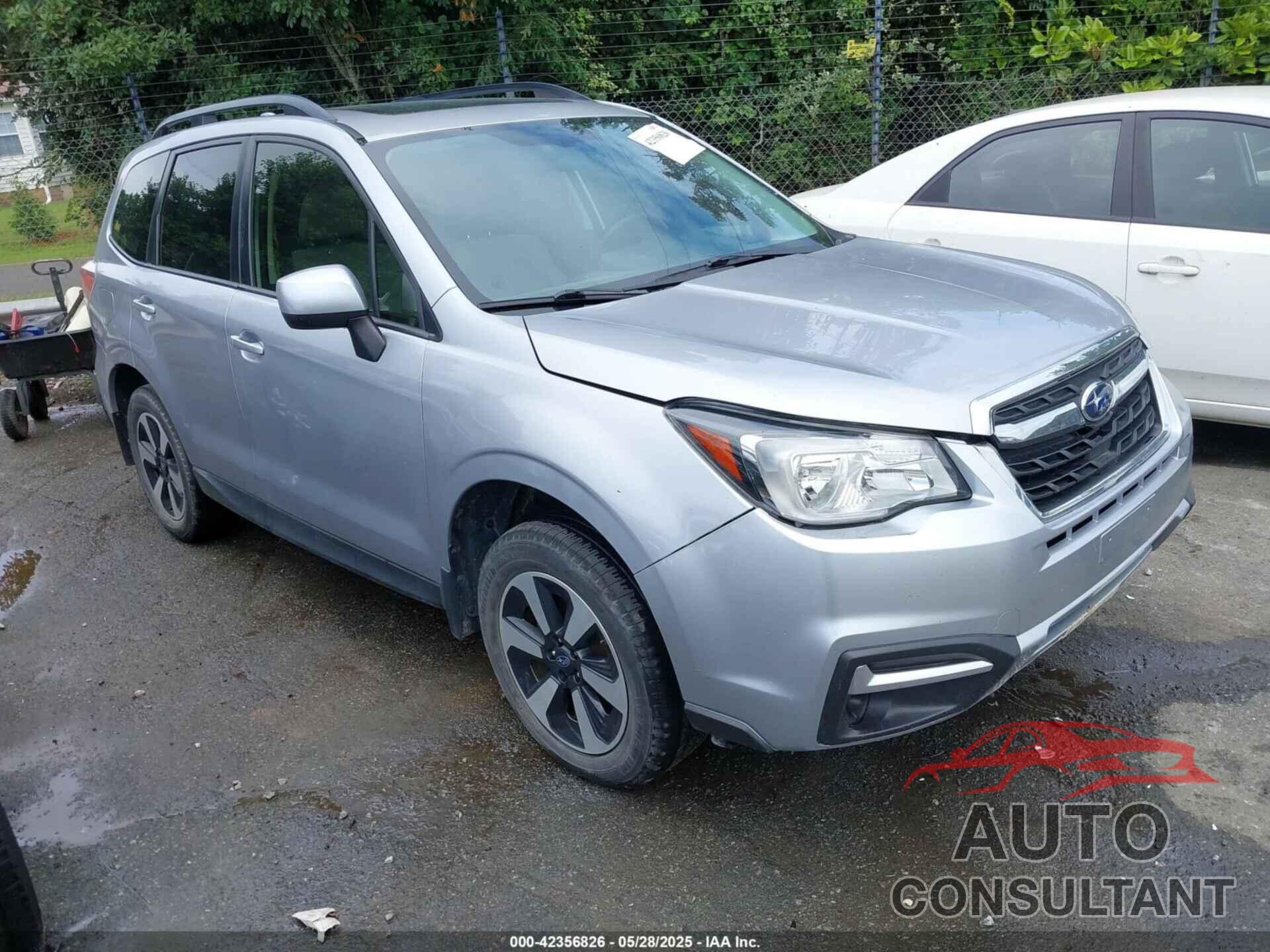 SUBARU FORESTER 2018 - JF2SJAEC0JH469012
