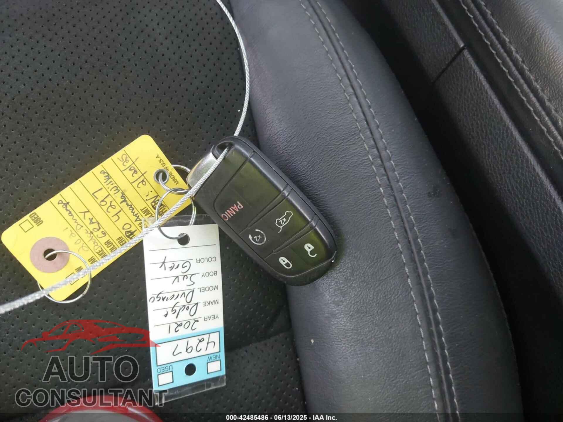 DODGE DURANGO 2021 - 1C4RDJDG2MC697331