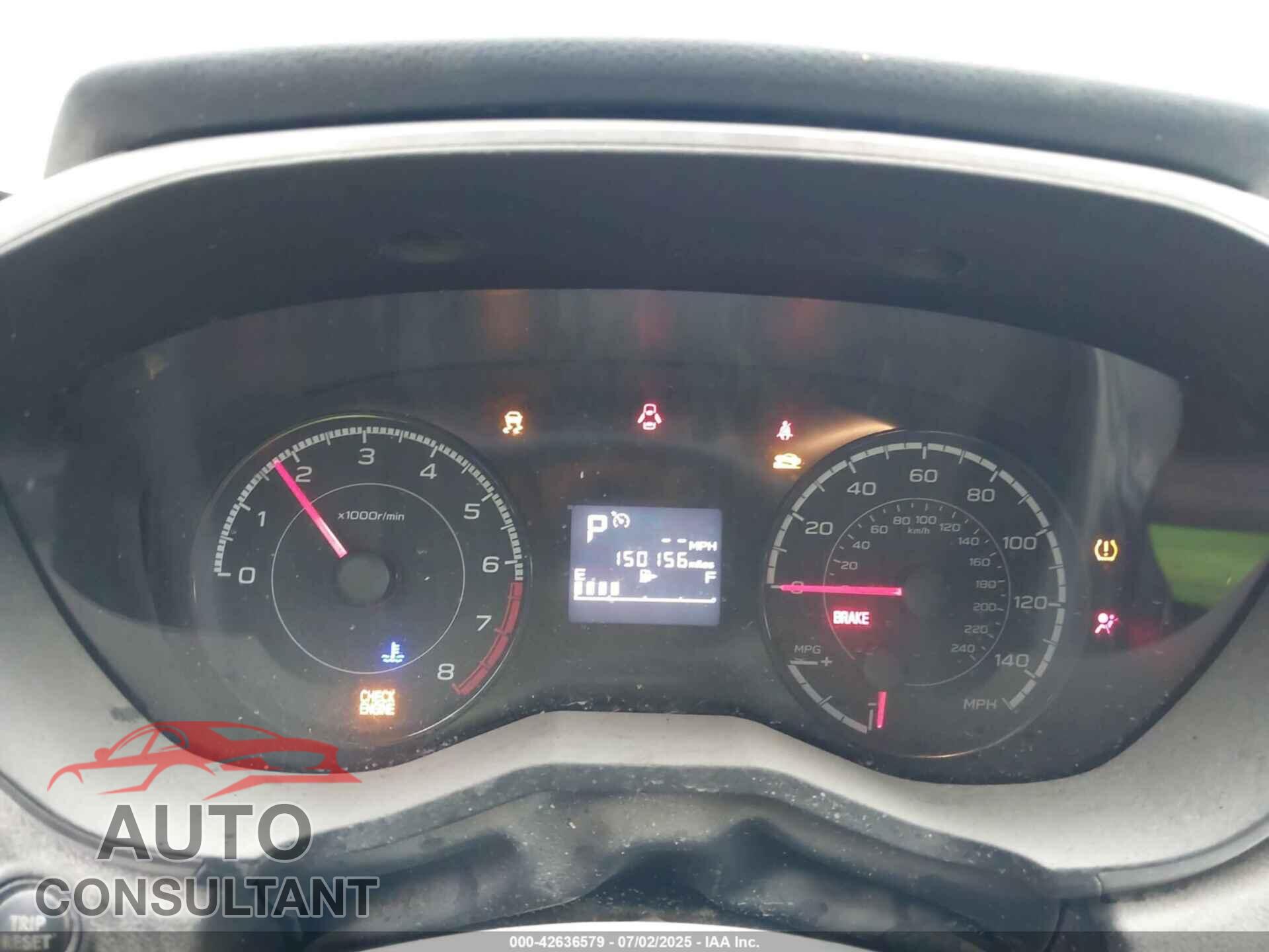 SUBARU CROSSTREK 2018 - JF2GTABC8JH257348